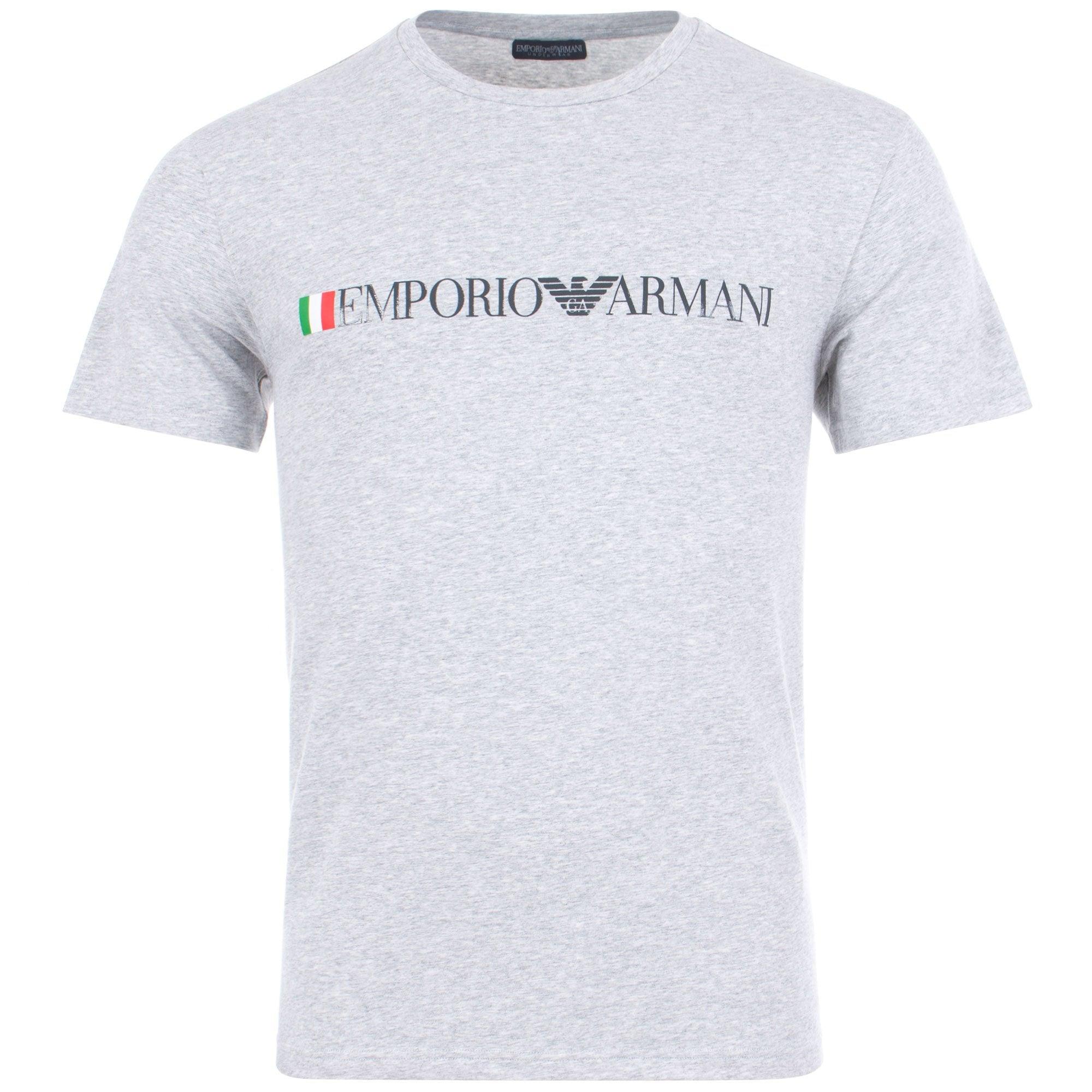 Emporio Armani Denim Italy Logo T-shirt for Men - Lyst
