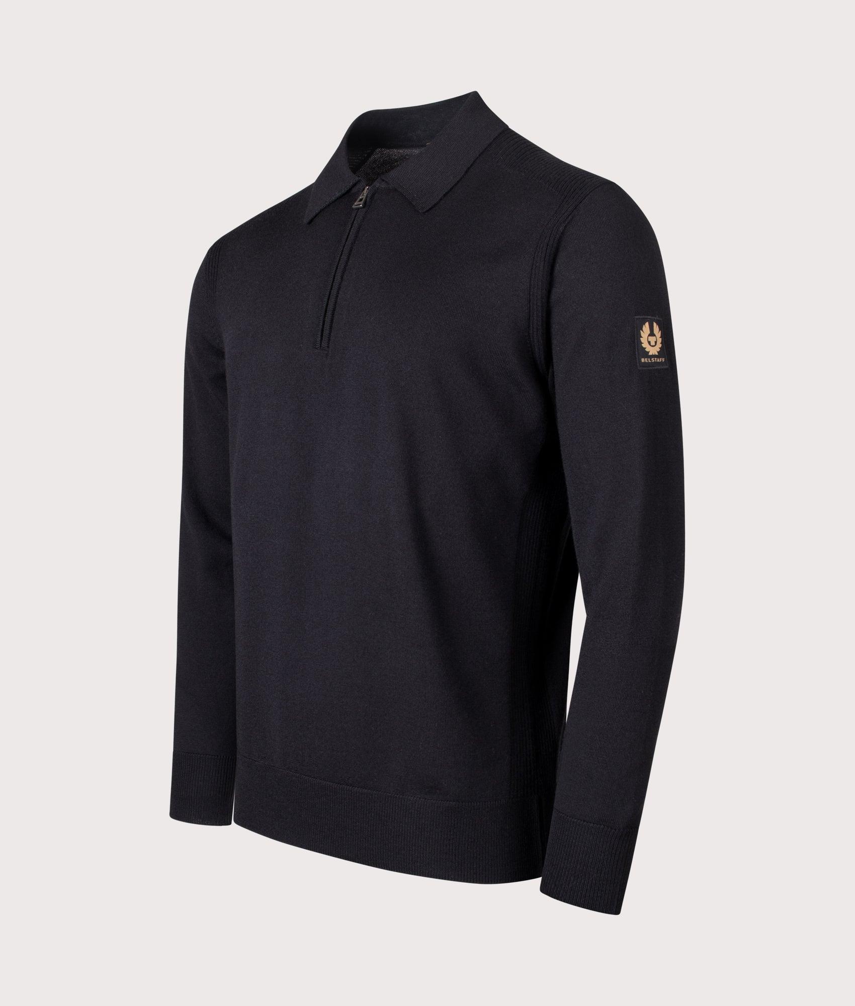 Belstaff Eqvvs Belstaff Long Sleeve Polo Shirt Belstaff Kyle Polo
