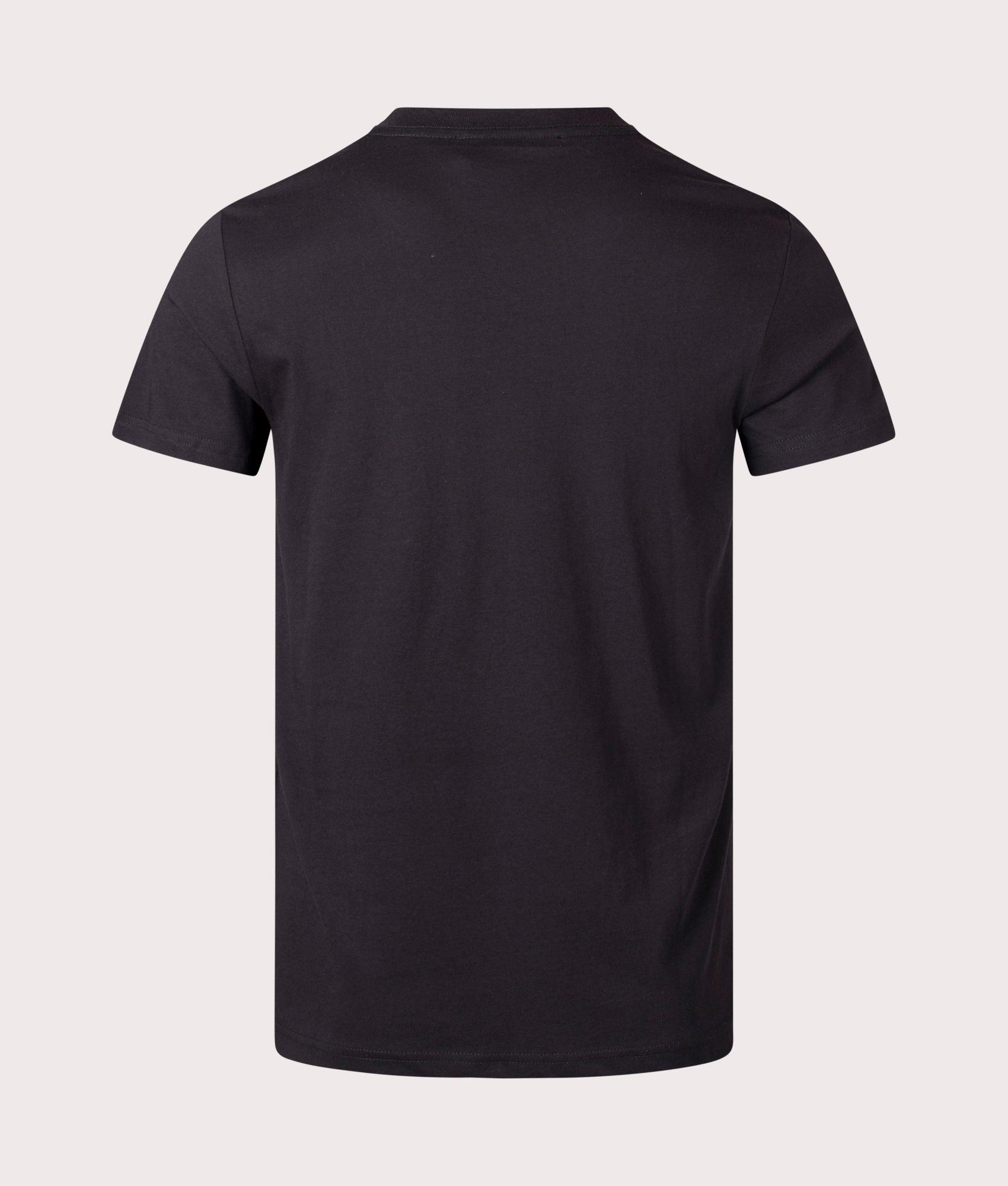 Versace Jeans Couture S V Emblem T Foil T-shirt in Black for Men | Lyst UK