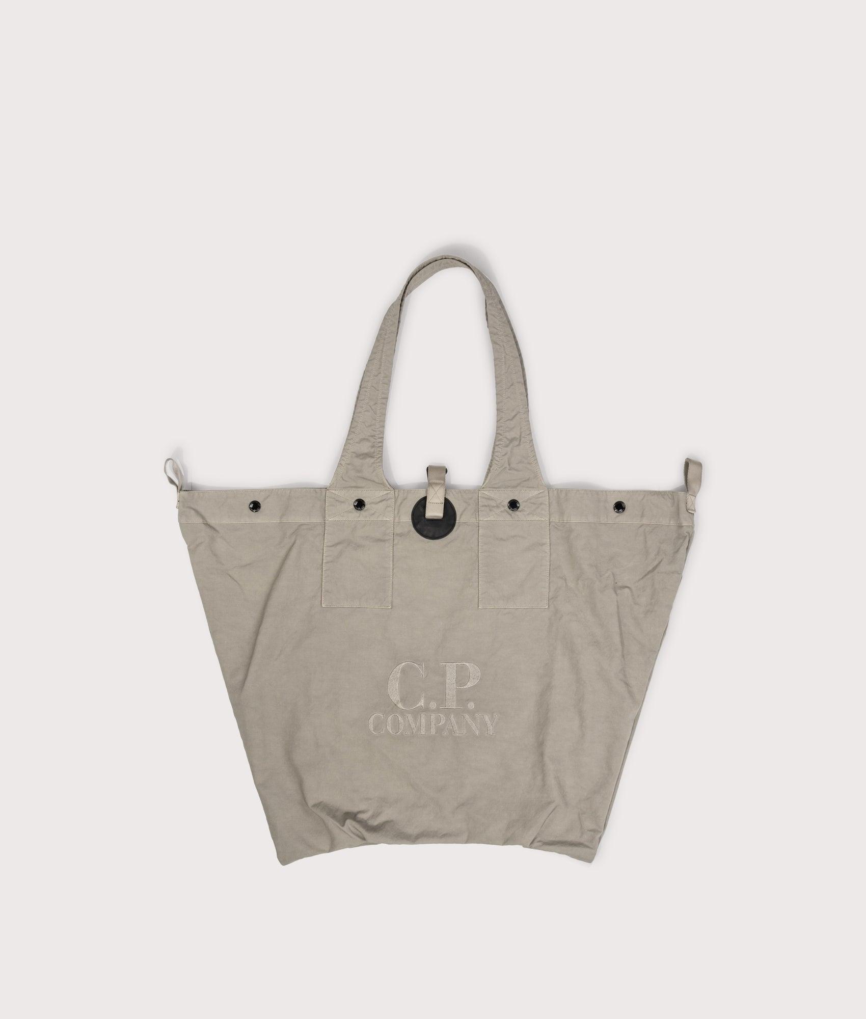 C.P. Company Twill Left Hand Logo Bag in Grey for Men | Lyst UK