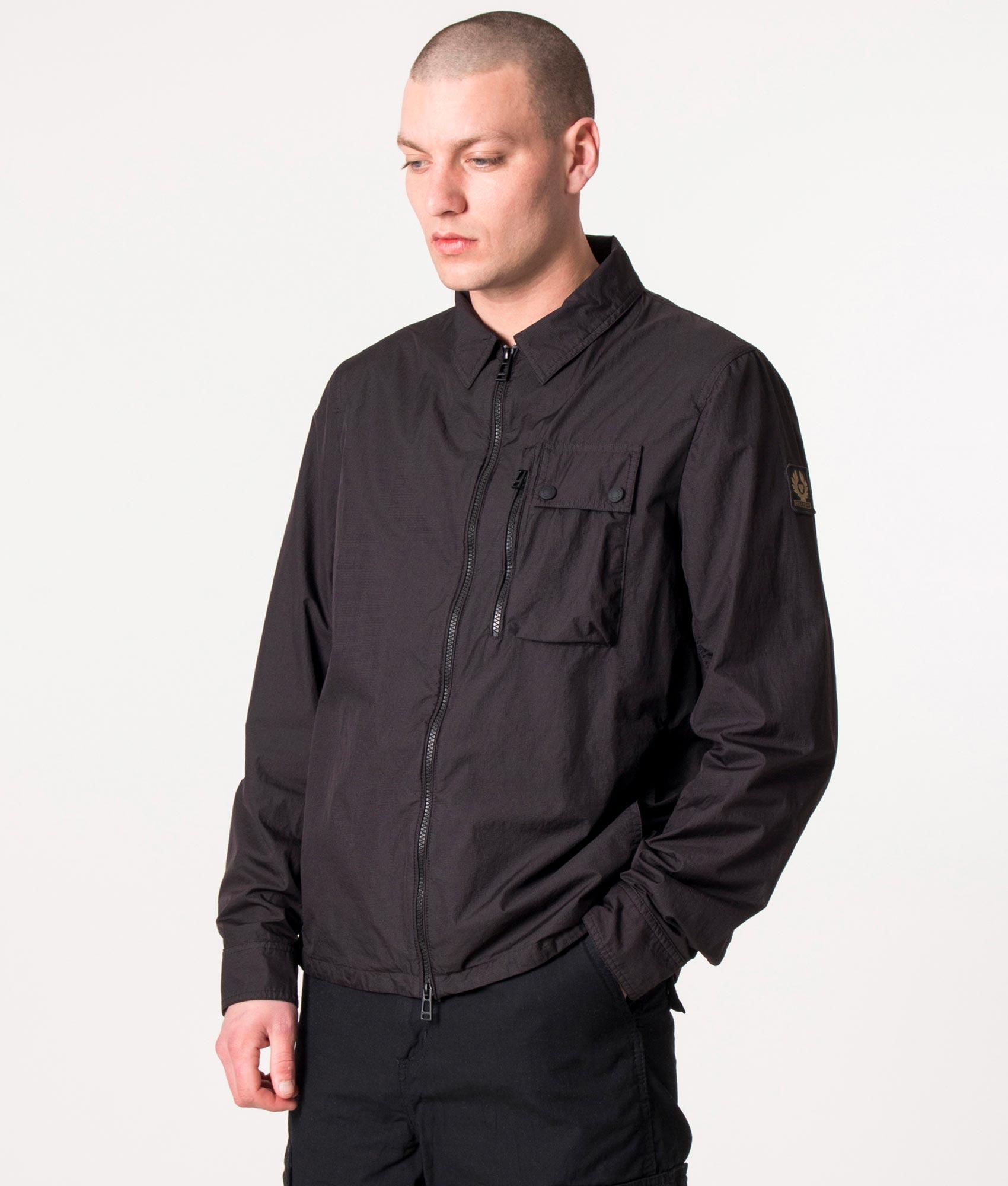 Belstaff overshirt black sale