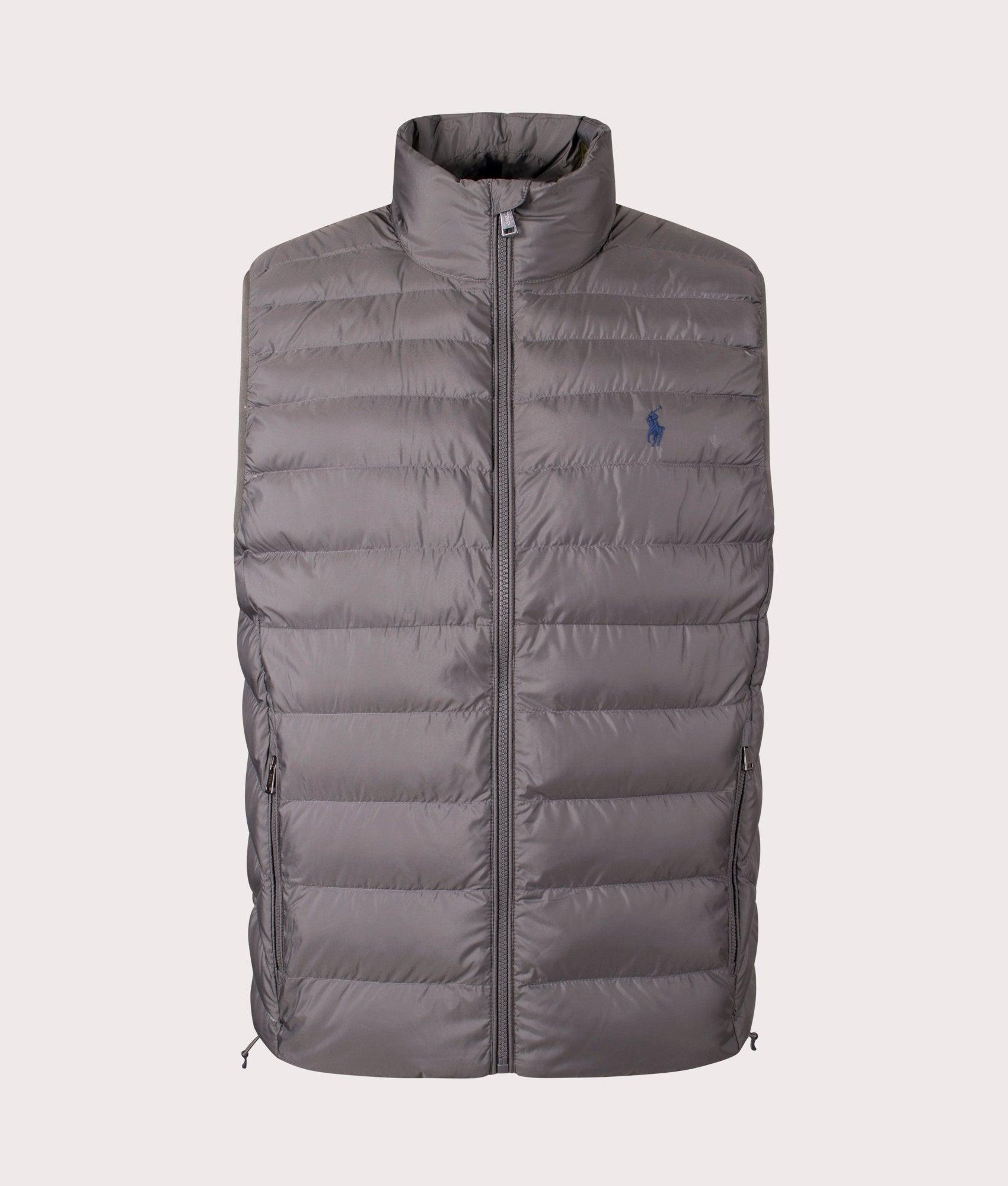 Polo Ralph Lauren Colden Packable Vest in Grey for Men Lyst UK