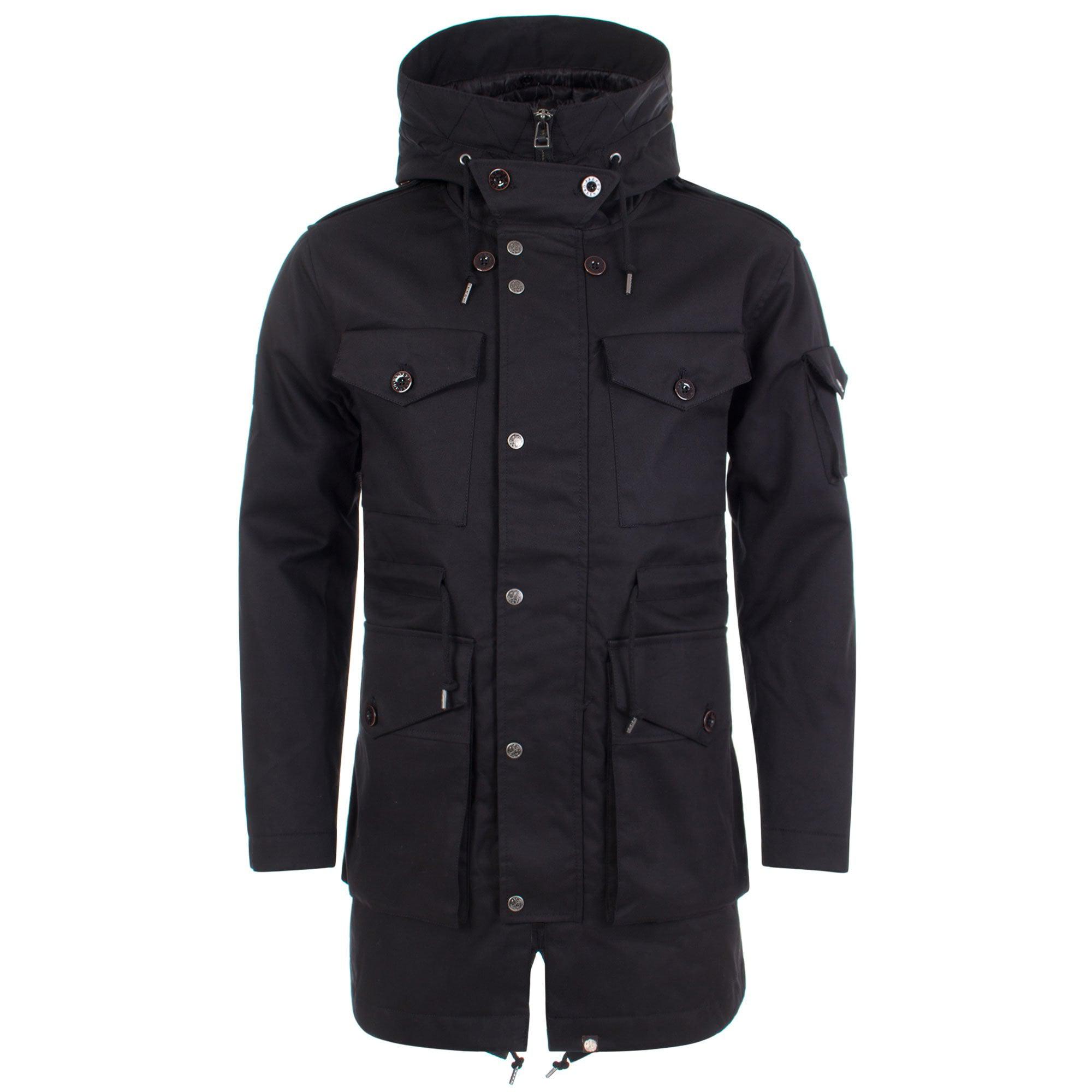 pretty green parka black