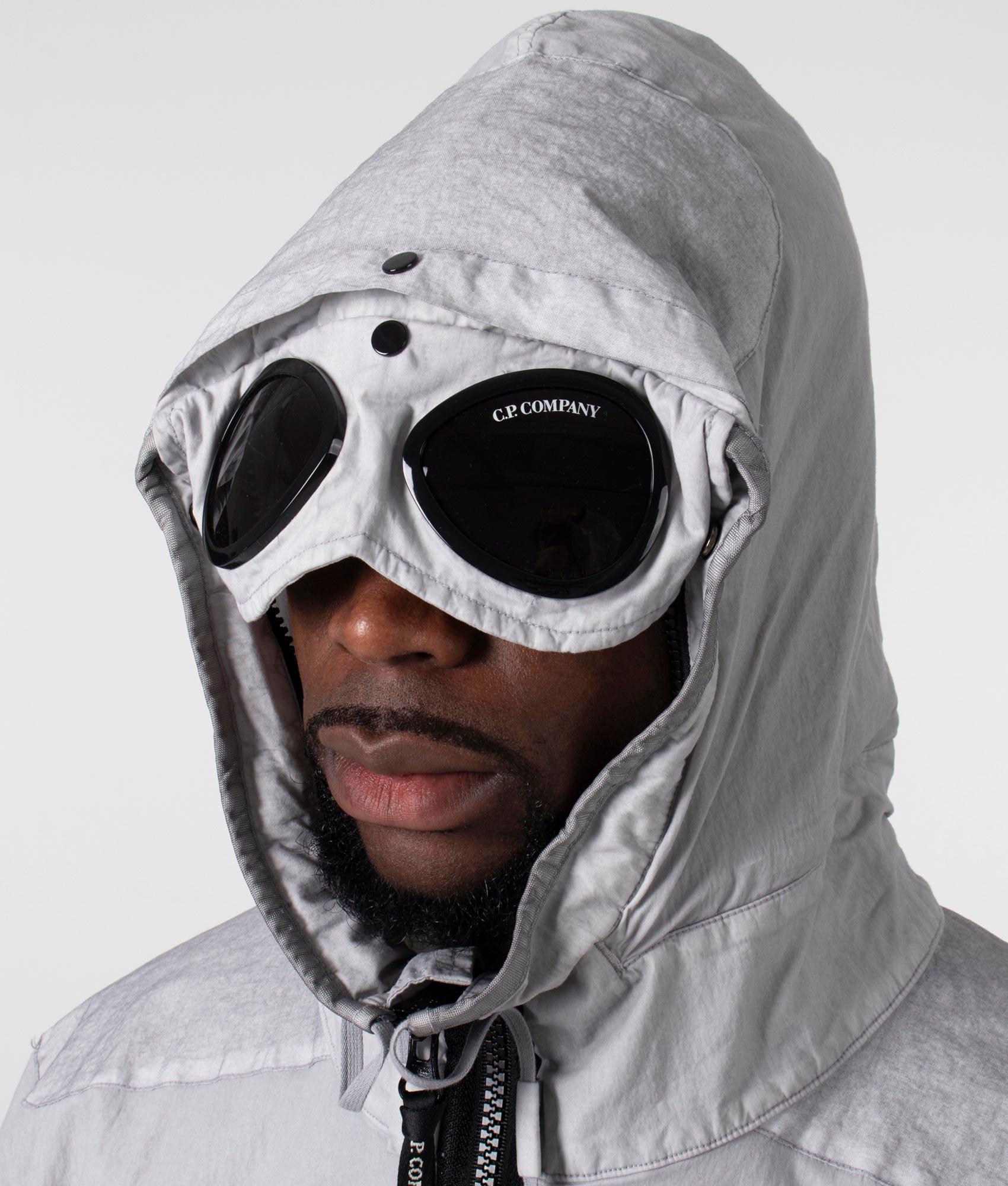 C.P. Company 50 Fili Gum Mixed Goggle Jacket in Grey for Men | Lyst UK