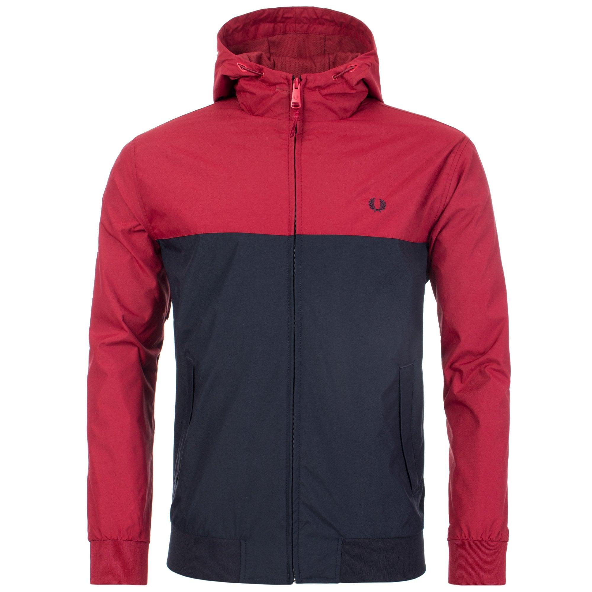 fred perry brentham jacket red