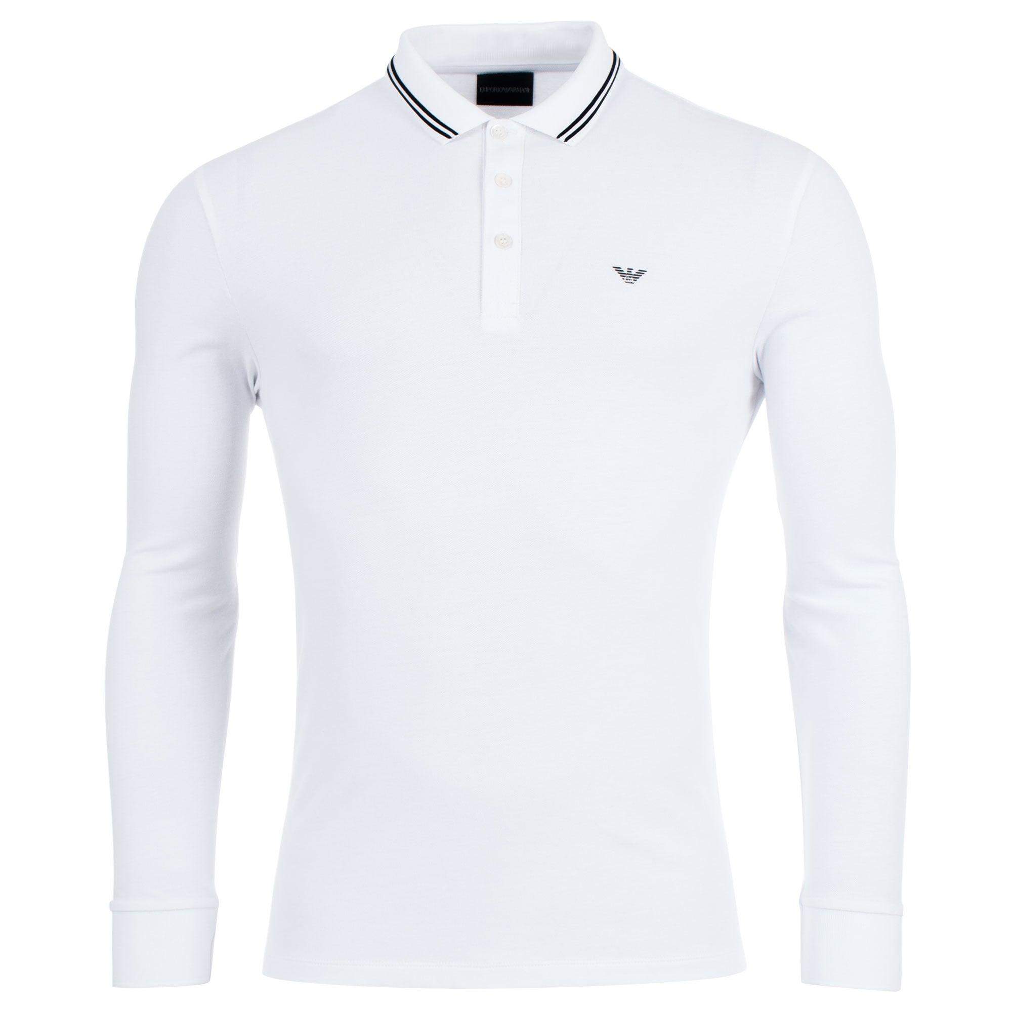 white long sleeve armani top