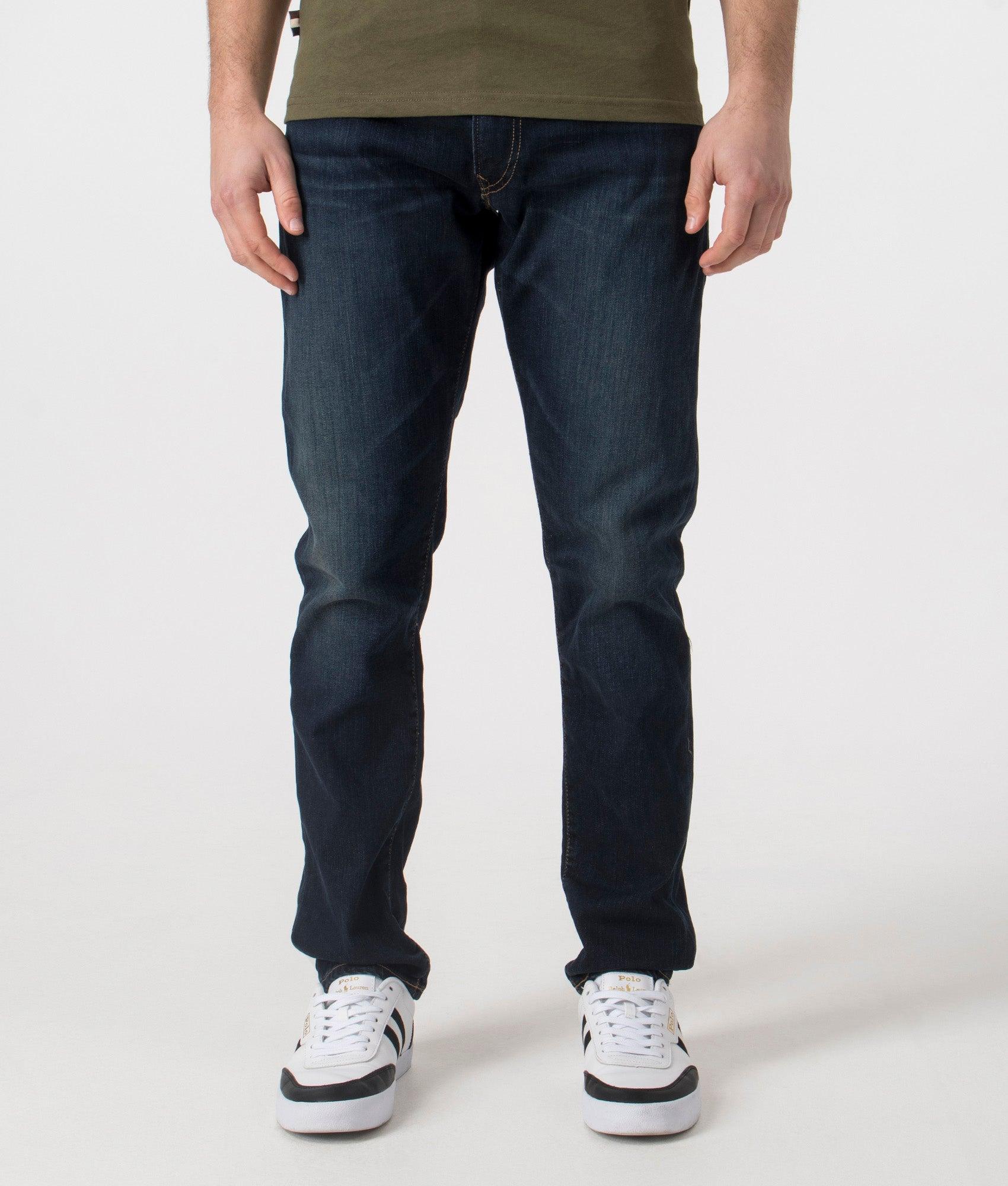 Polo Ralph Lauren Straight Fit Parkside Active Taper Stretch Jeans in Blue for Men Lyst UK