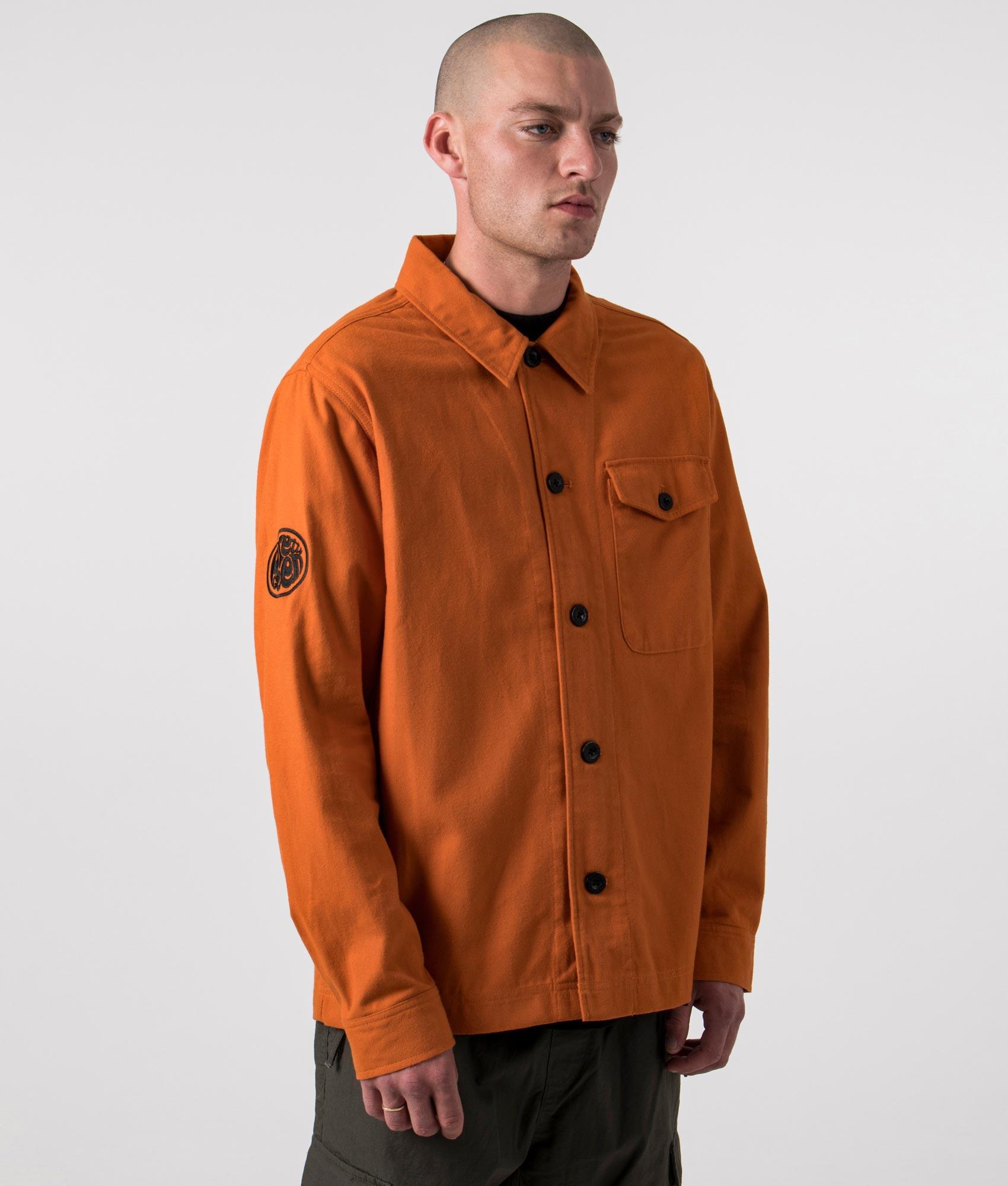 Pretty green orange best sale overshirt