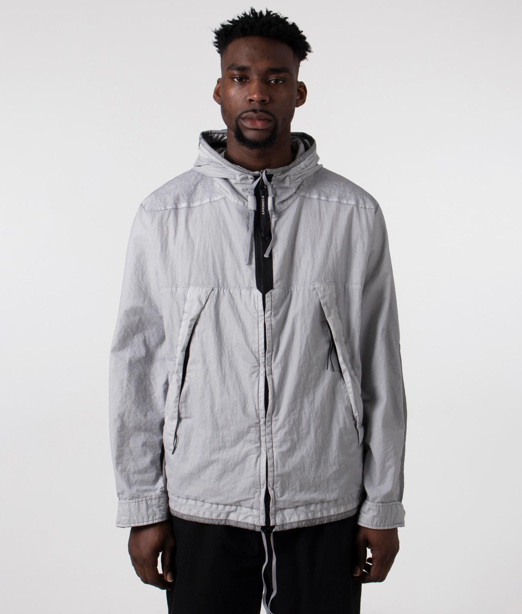 C.P. Company 50 Fili Gum Mixed Goggle Jacket in Grey for Men | Lyst UK