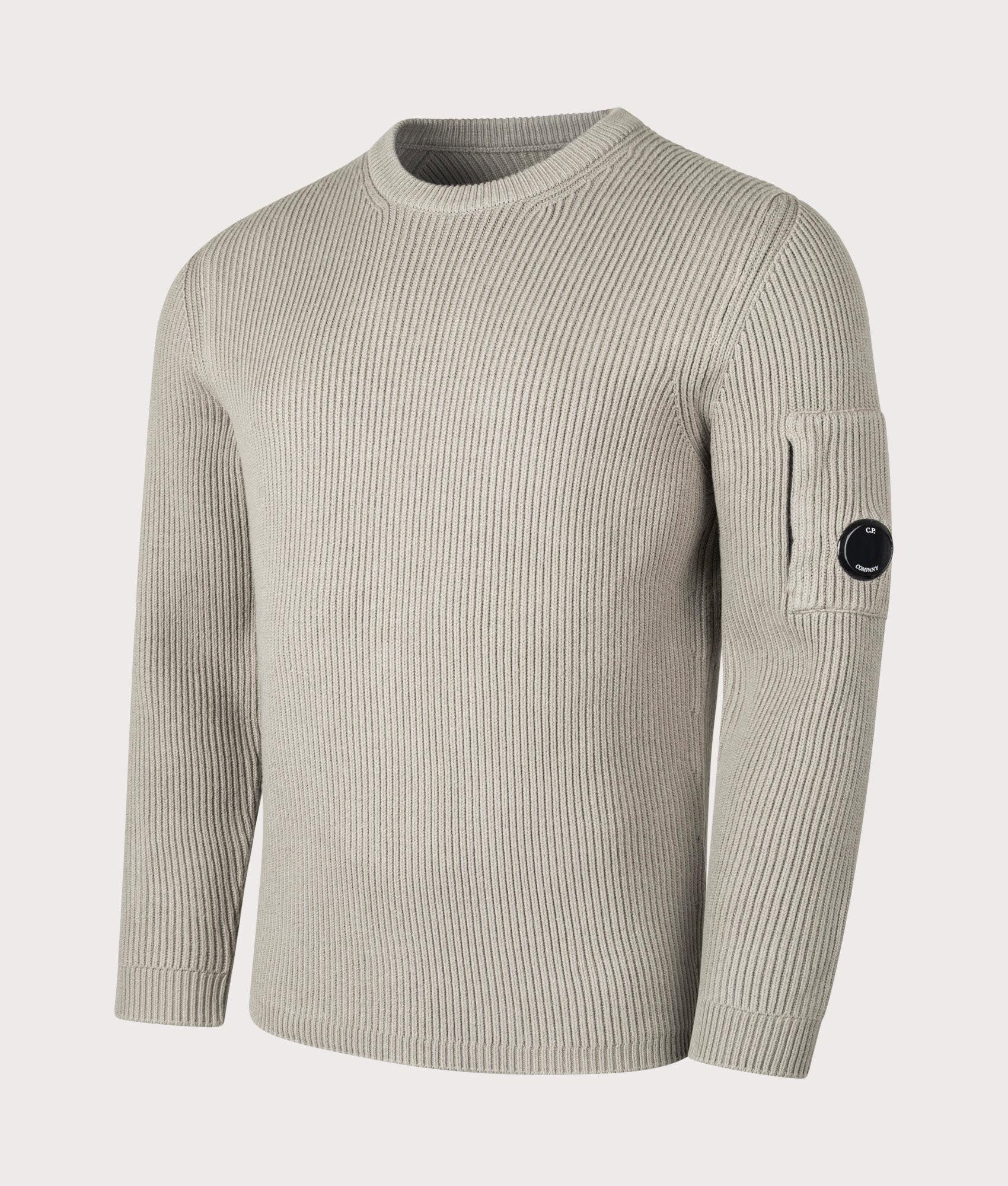 C.P. Company Full Rib Knitted Jumper in Grey for Men | Lyst UK C.P. Company Full Rib Knitted Jumper in Grey for Men | Lyst UK