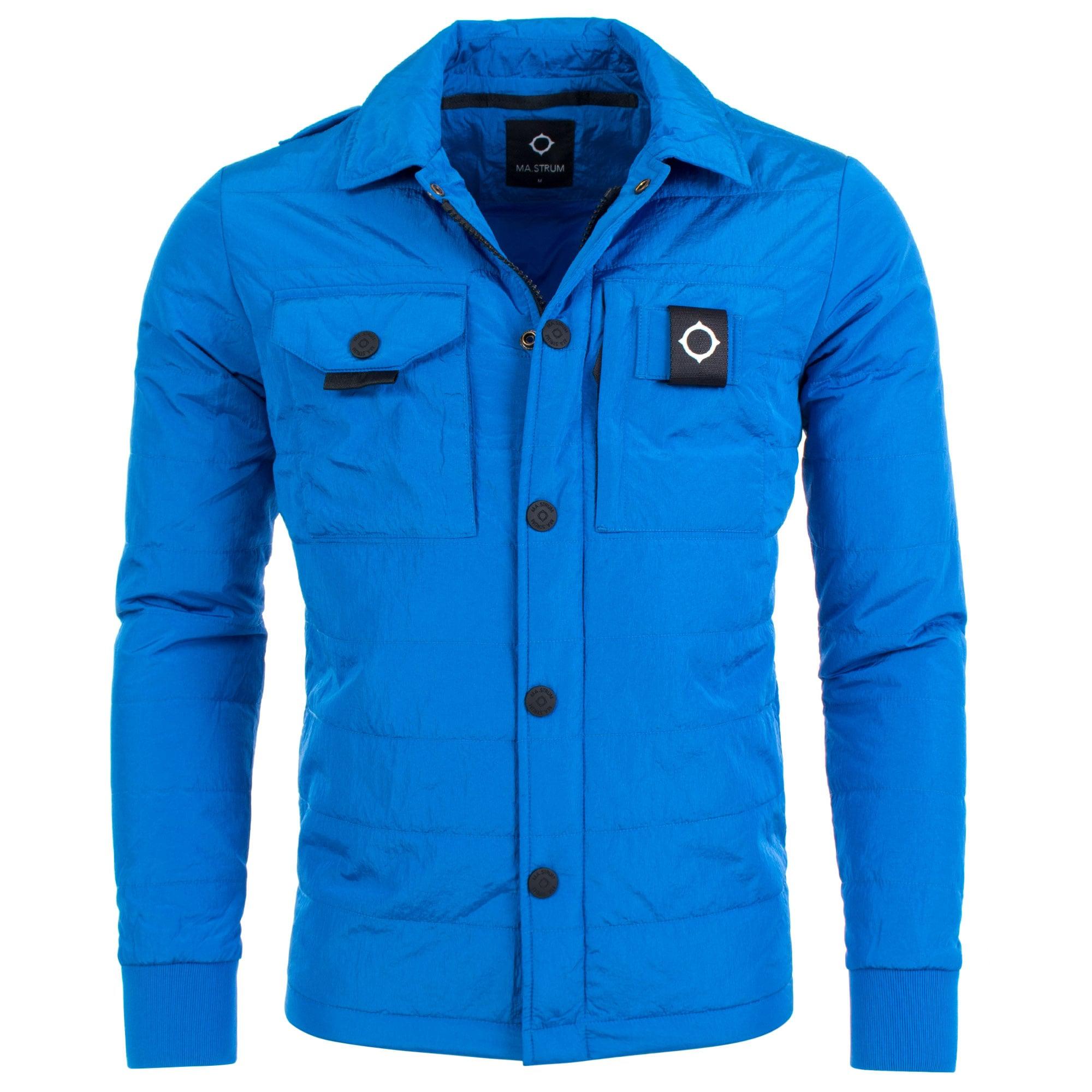 ma strum blue overshirt