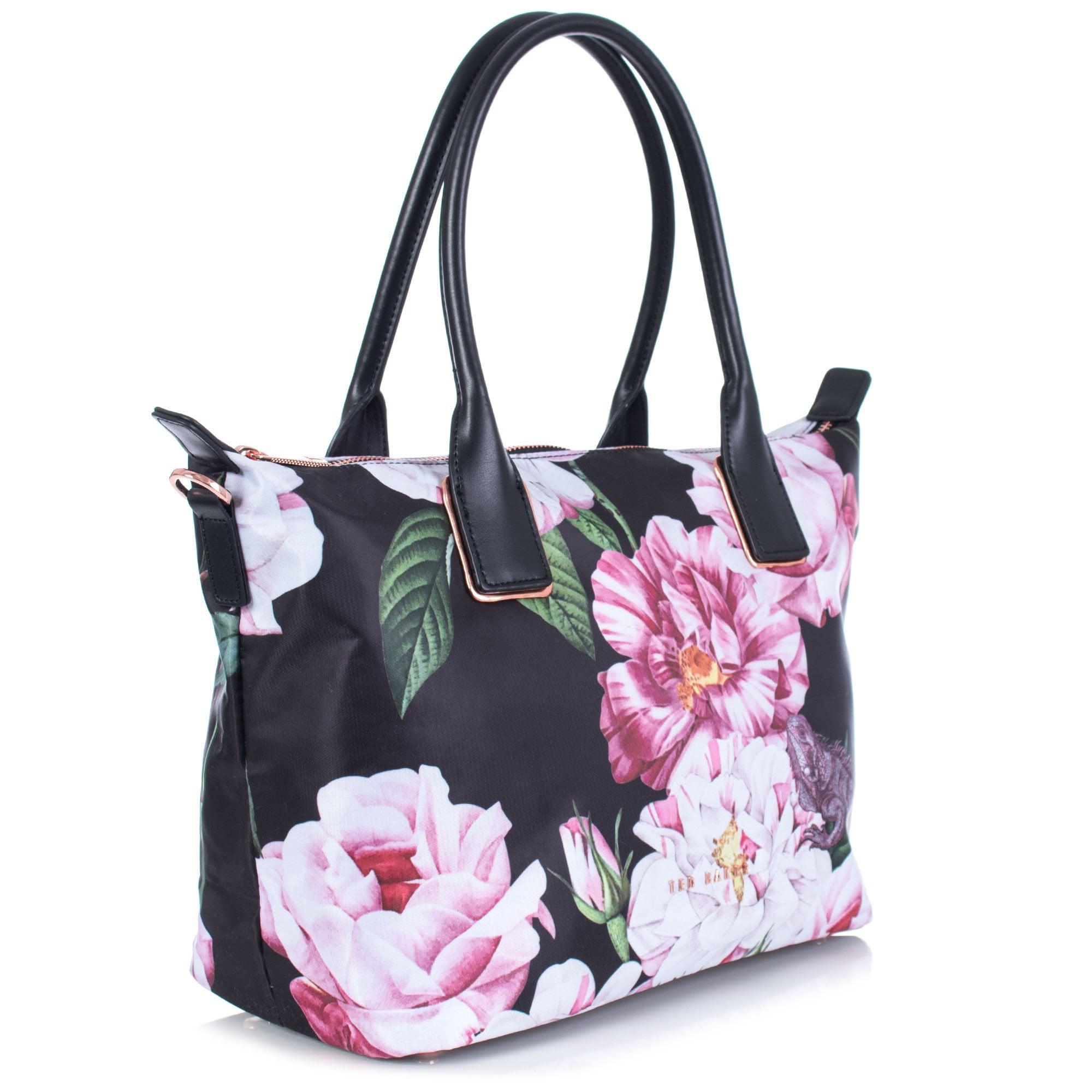 Ted Baker Synthetic Iguazu Small Nylon Tote Bag in Black Lyst