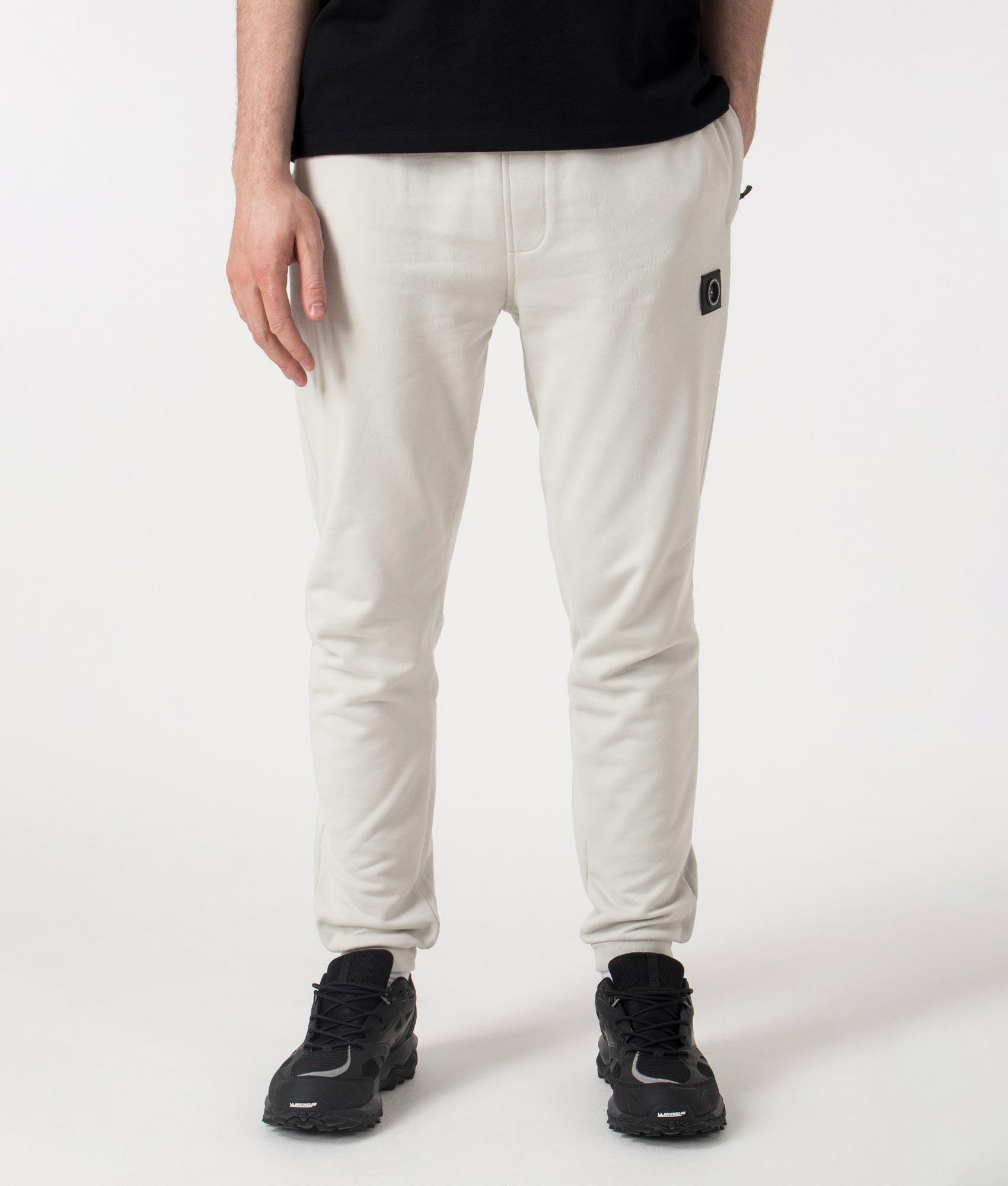 Marshall Artist Relaxed Fit Siren Joggers in White for Men Lyst UK