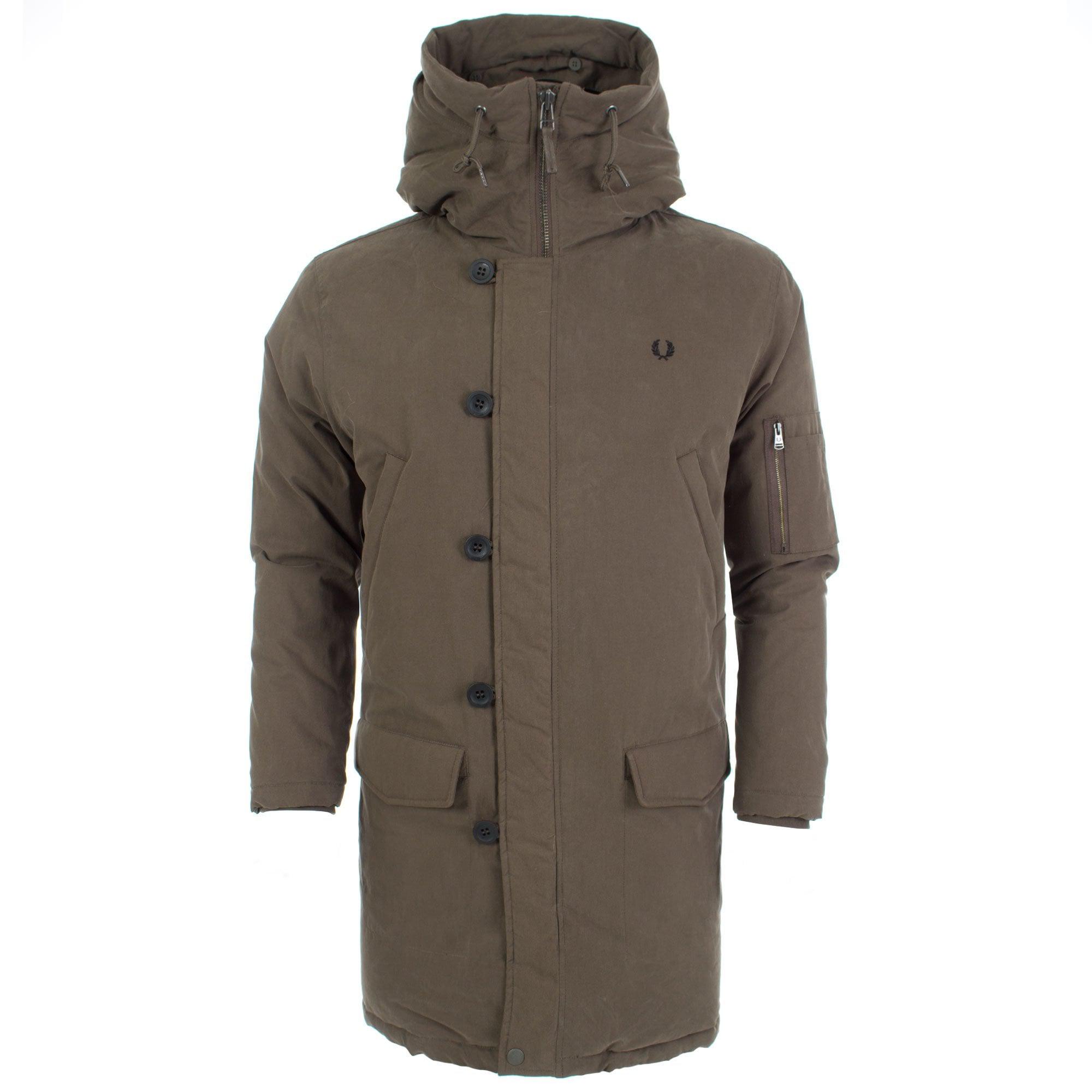 opruiming > fred perry snorkel parka -