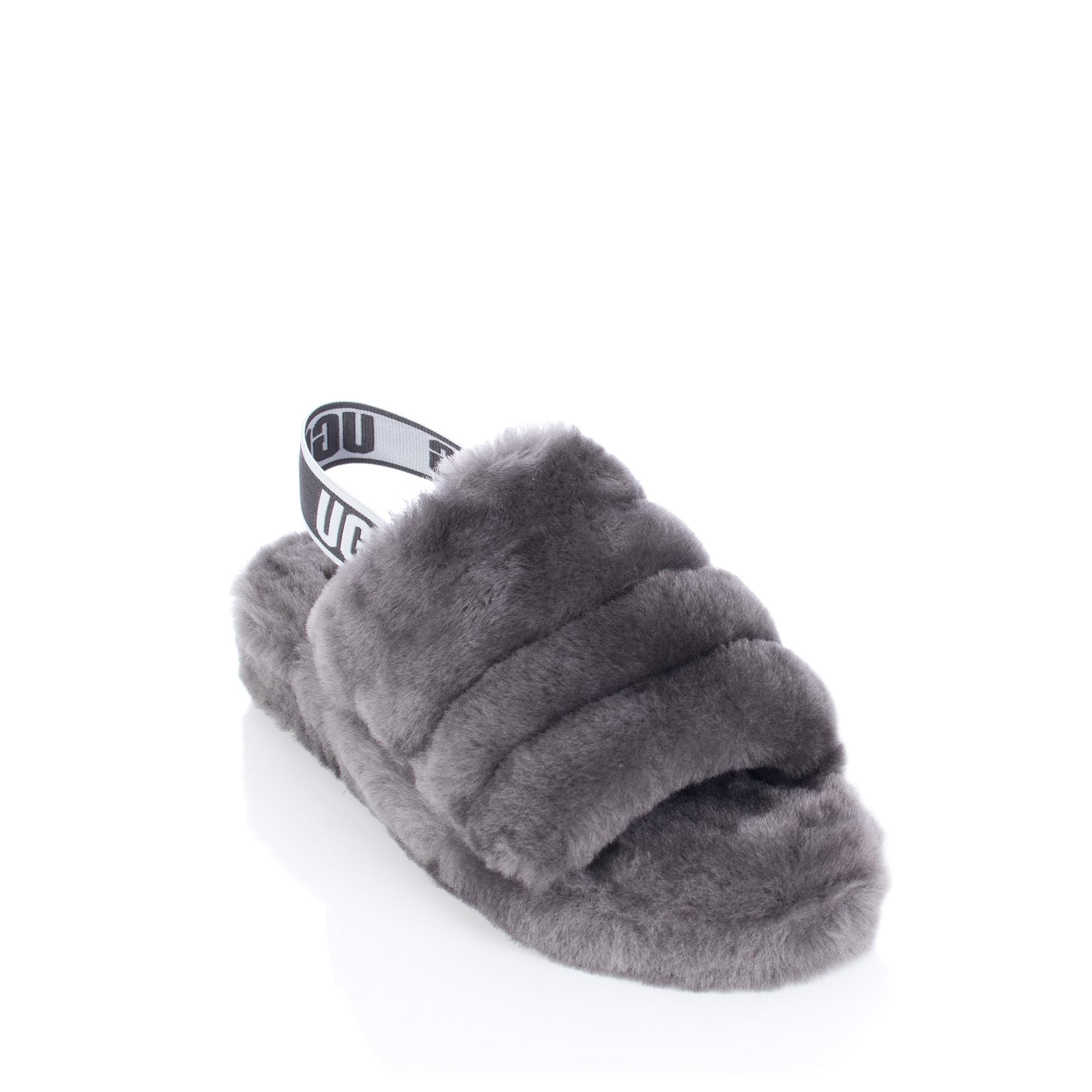 ugg slides grey
