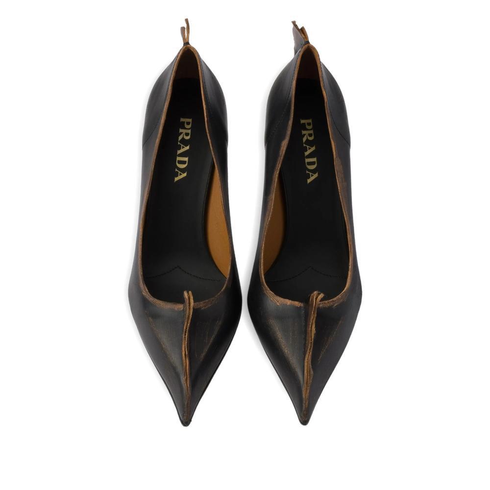 PRADA プラダ サフィアーノ leather Pumps レザー パンプス Prada/プラダ｜レザー パンプス