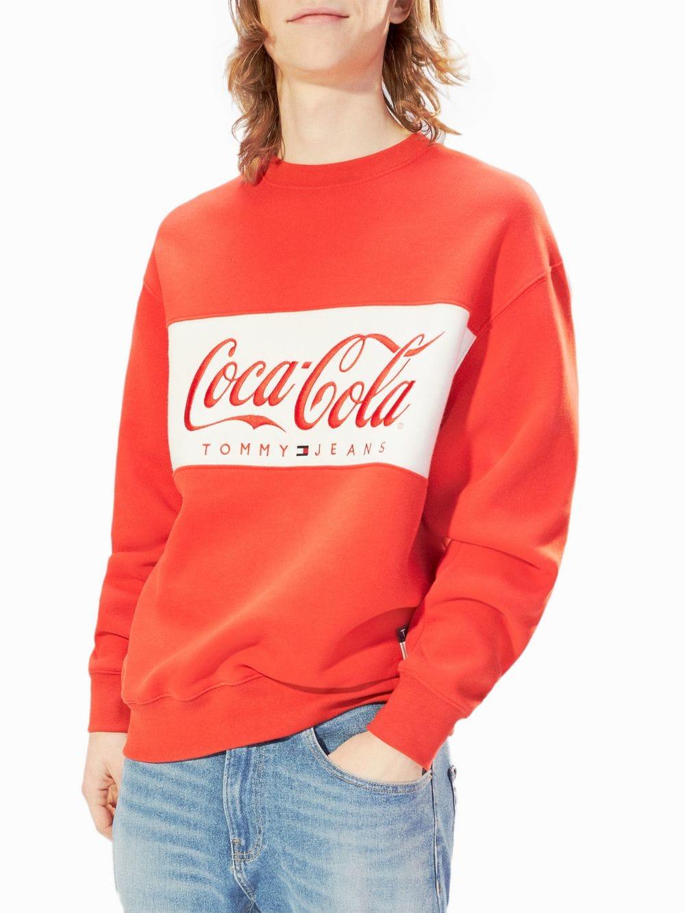 tommy hilfiger coca cola sweater