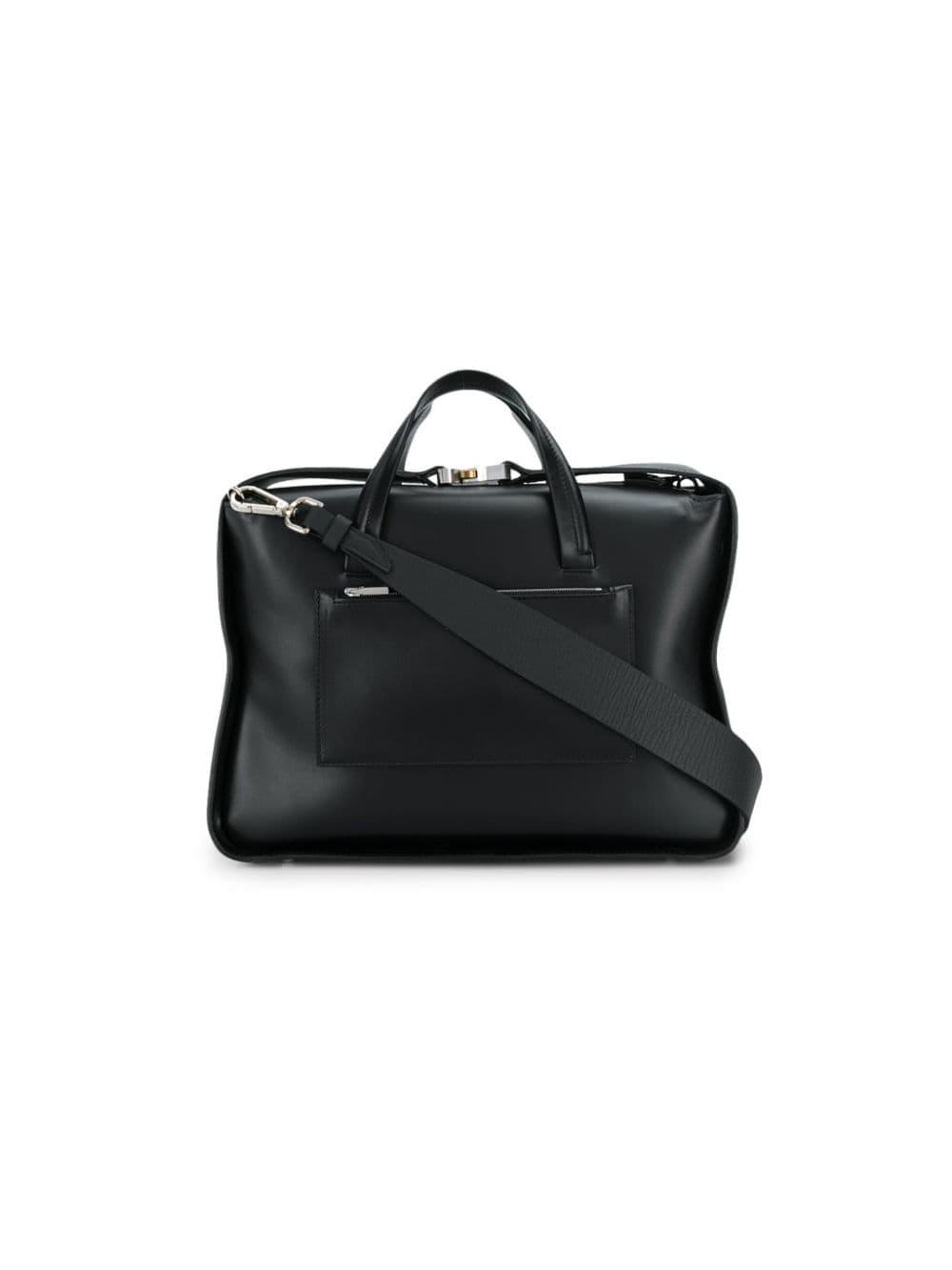 1017 ALYX 9SM Boxy Leather Tote in Black - Save 20% - Lyst