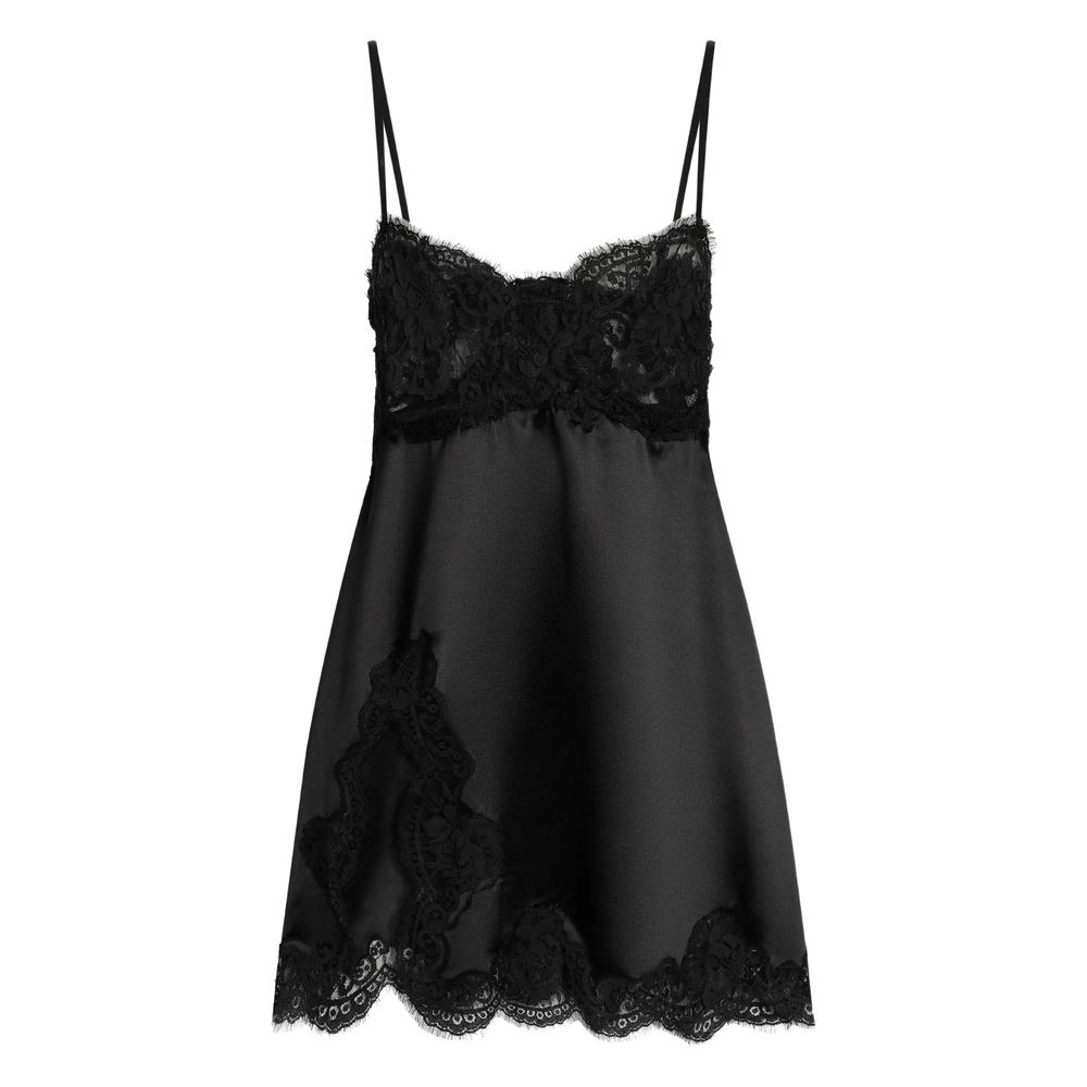 DOLCE & GABBANA シルク花柄スカート ブラック　ボタン　40サイズ DOLCE & GABBANA ブラックスカート 40 - メルカリ