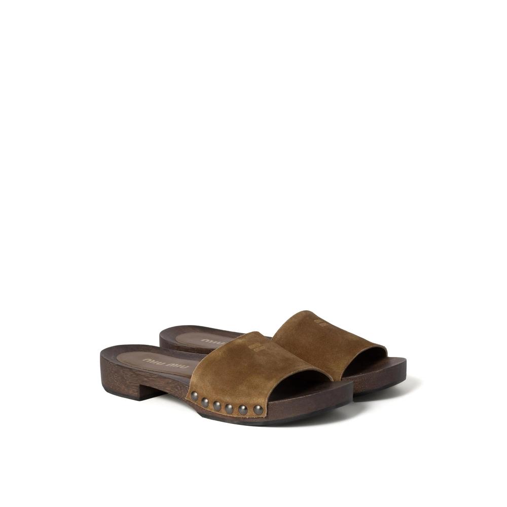 Miu Miu Flat sandals for Women | Online Sale up to 36% off
