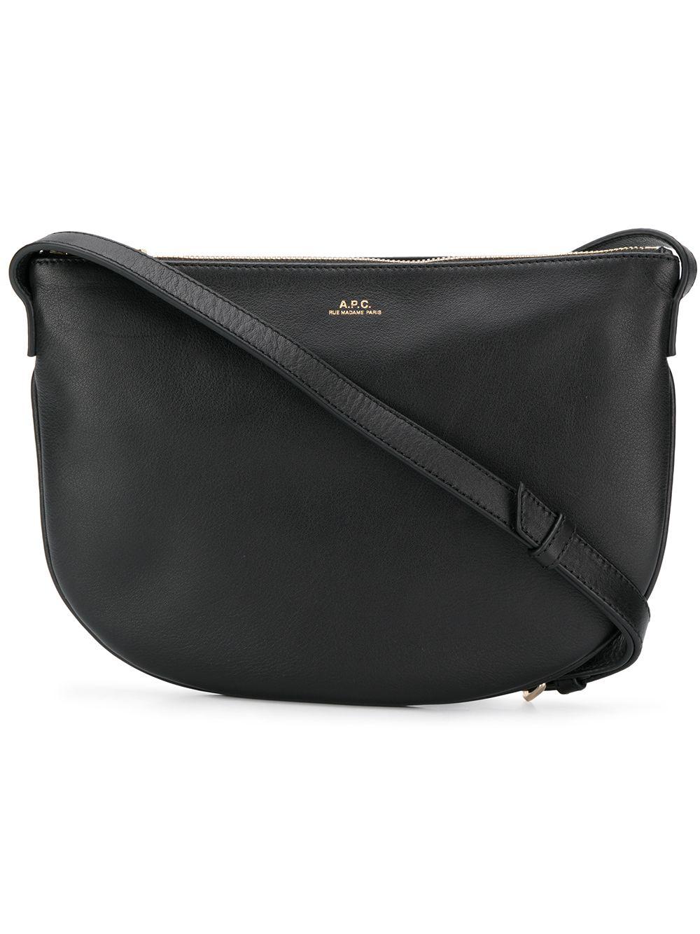 black medium cross body bag