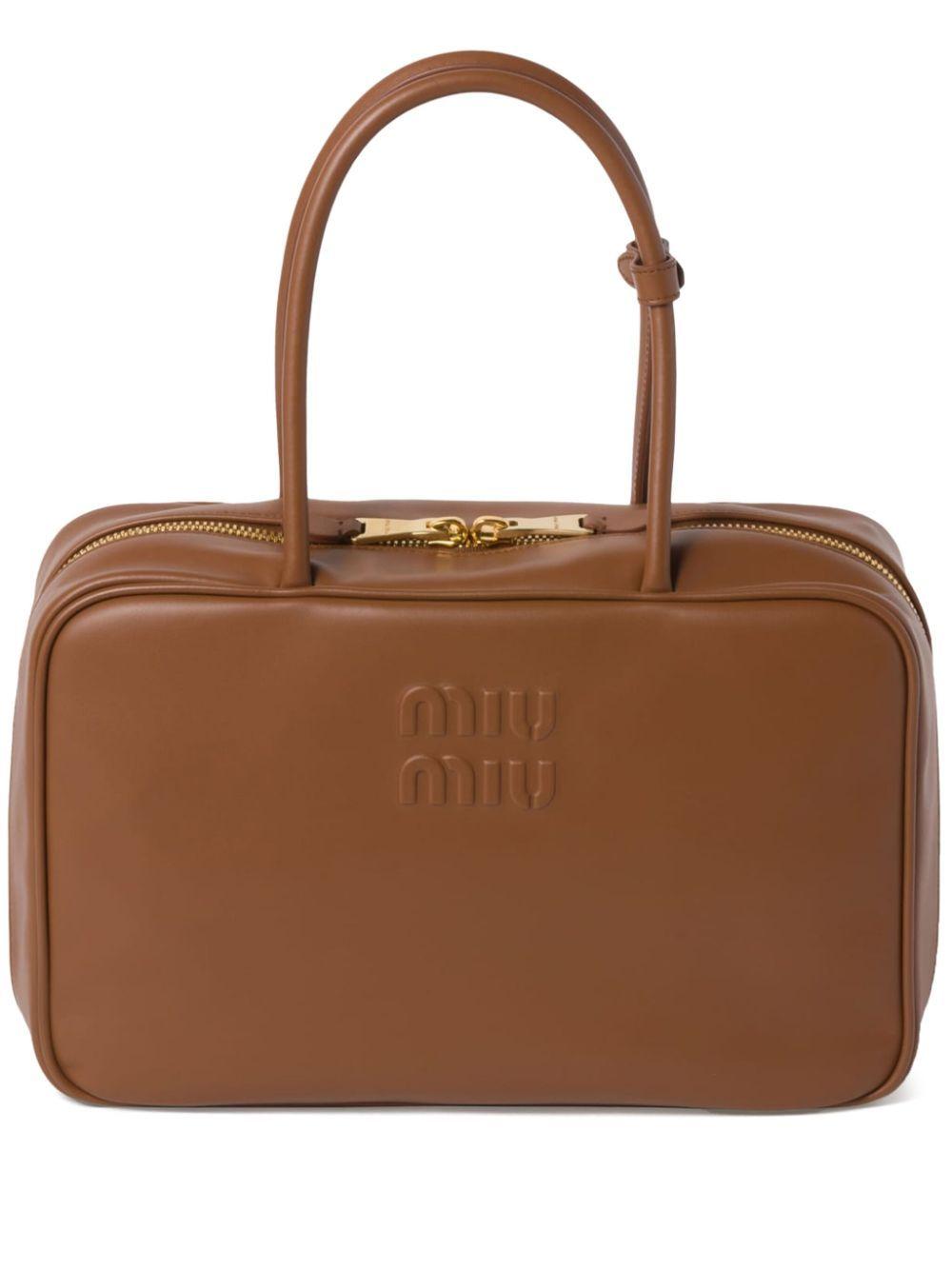ハンドバッグ MIU MIU BEAU LARGE LEATHER HANDBAG MIU MIU - Women Leather Beau Bag – Atelier New York