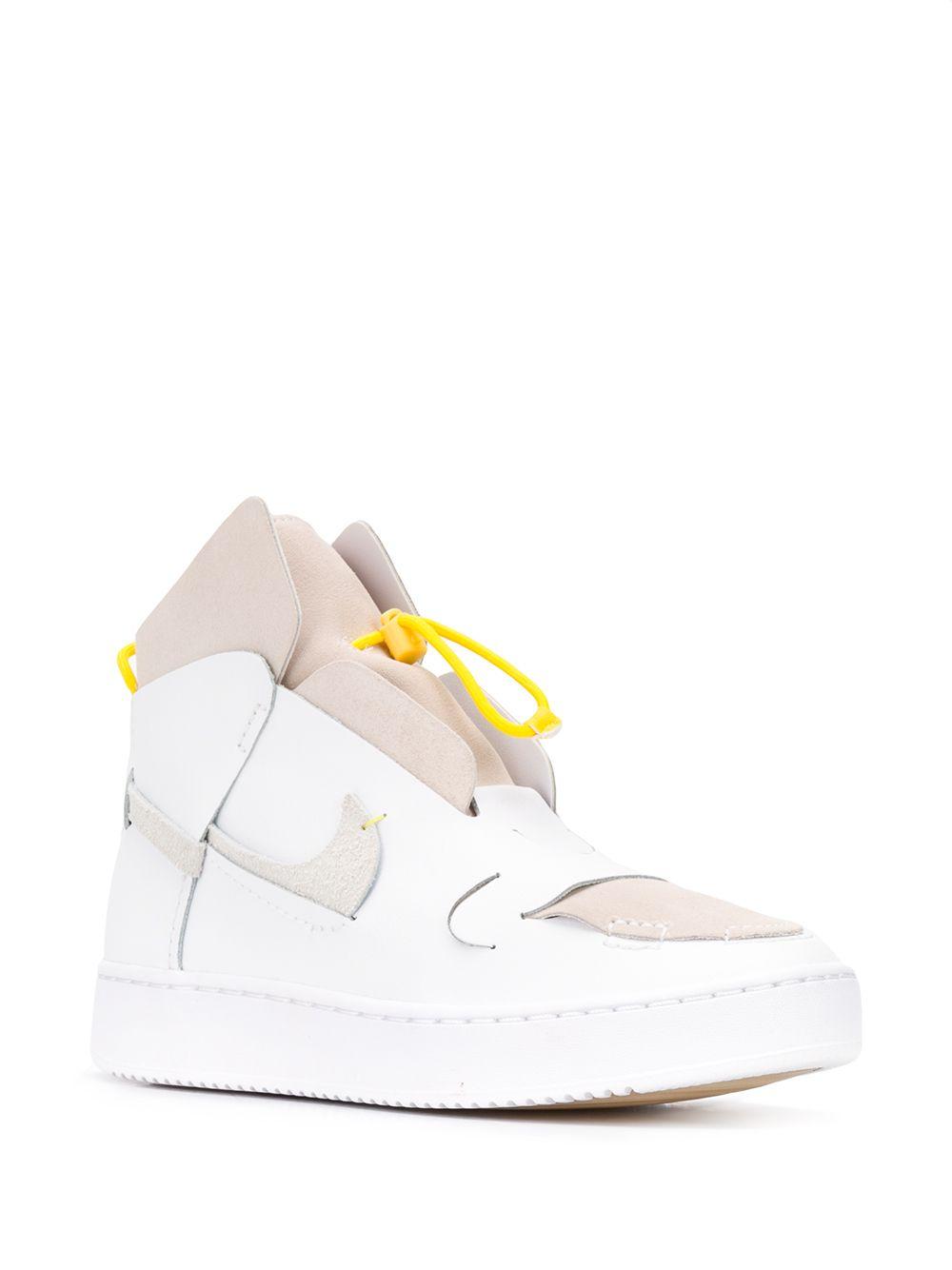 Nike Suede Vandalised High-top Trainers in White,Red (White) | Lyst