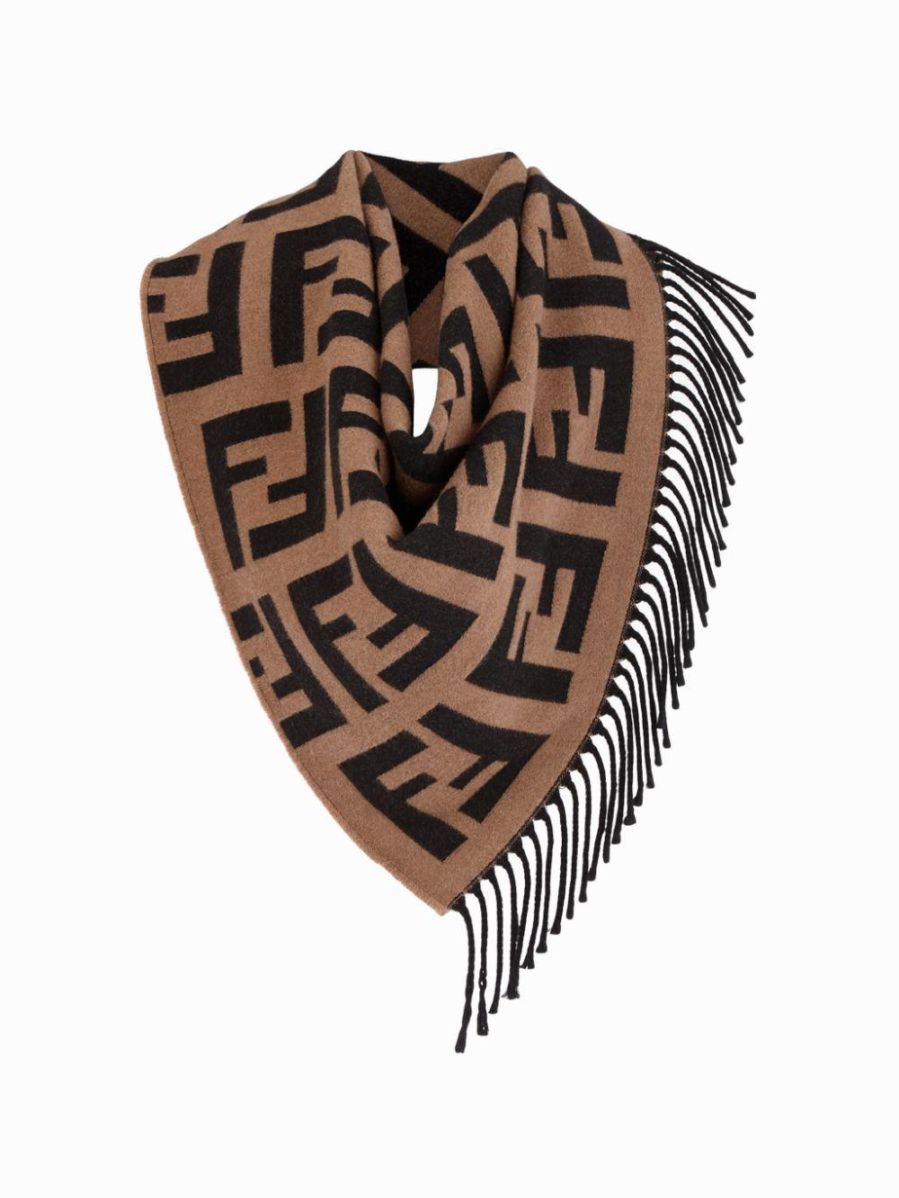 fendi logo shawl
