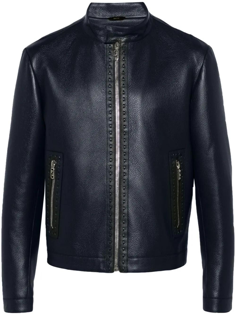 コート Fendi Dark Blue Sheepskin Jacket Fendi Dark Blue Sheepskin Jacket Women | ModeSens