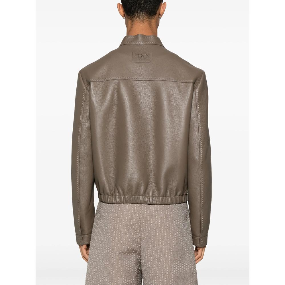 Fendi Leather jackets for Men | Online Sale up to 33% off | Lyst