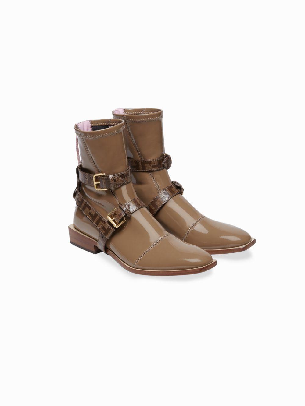 fendi red boots