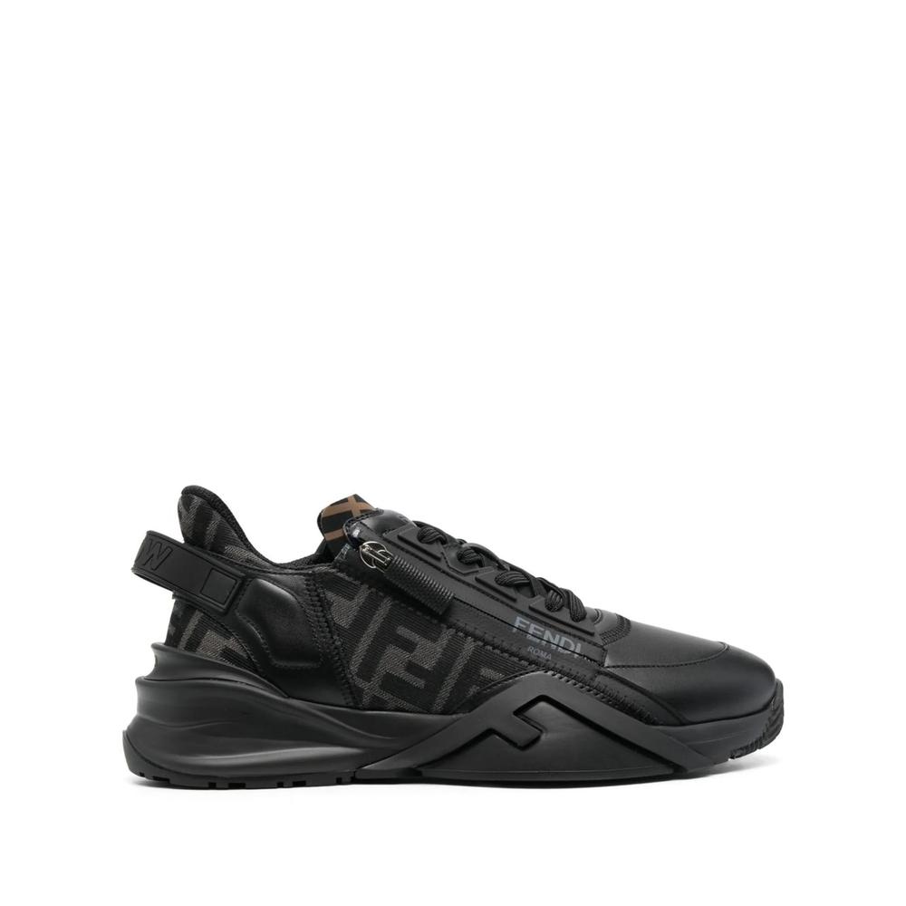 【フェンディ】 Trainers - Low-Tops スニーカー Fendi Match Sneakers Leather Black | Fendi
