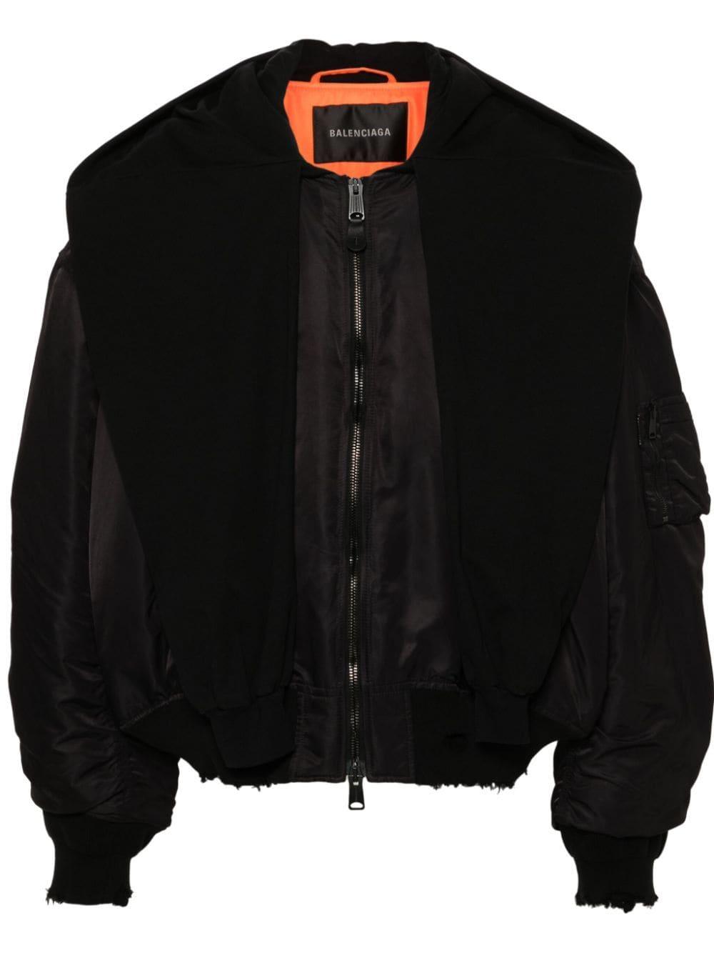 Balenciaga jacket logo sale