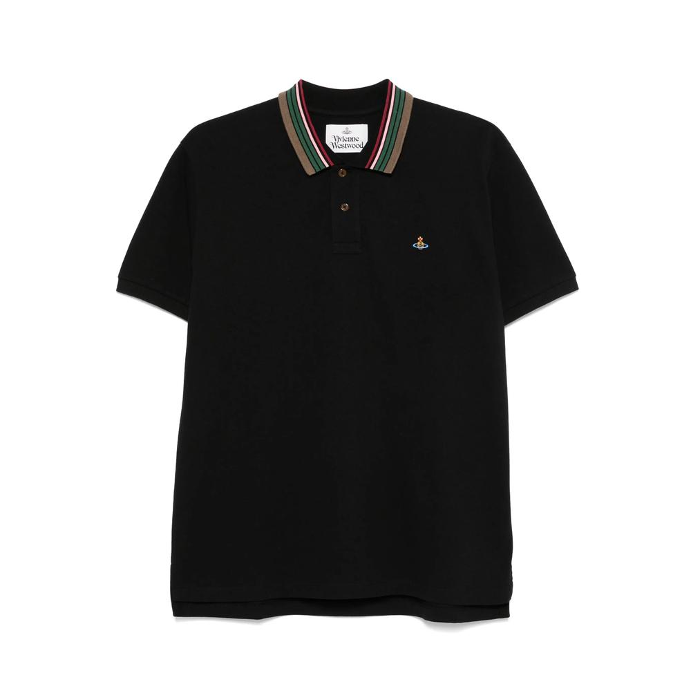 Vivienne Westwood|V-NECK KNITS (FOOTBALL POLO (27010015 Vivienne Westwood Polo shirts for Men | Online Sale up to 49