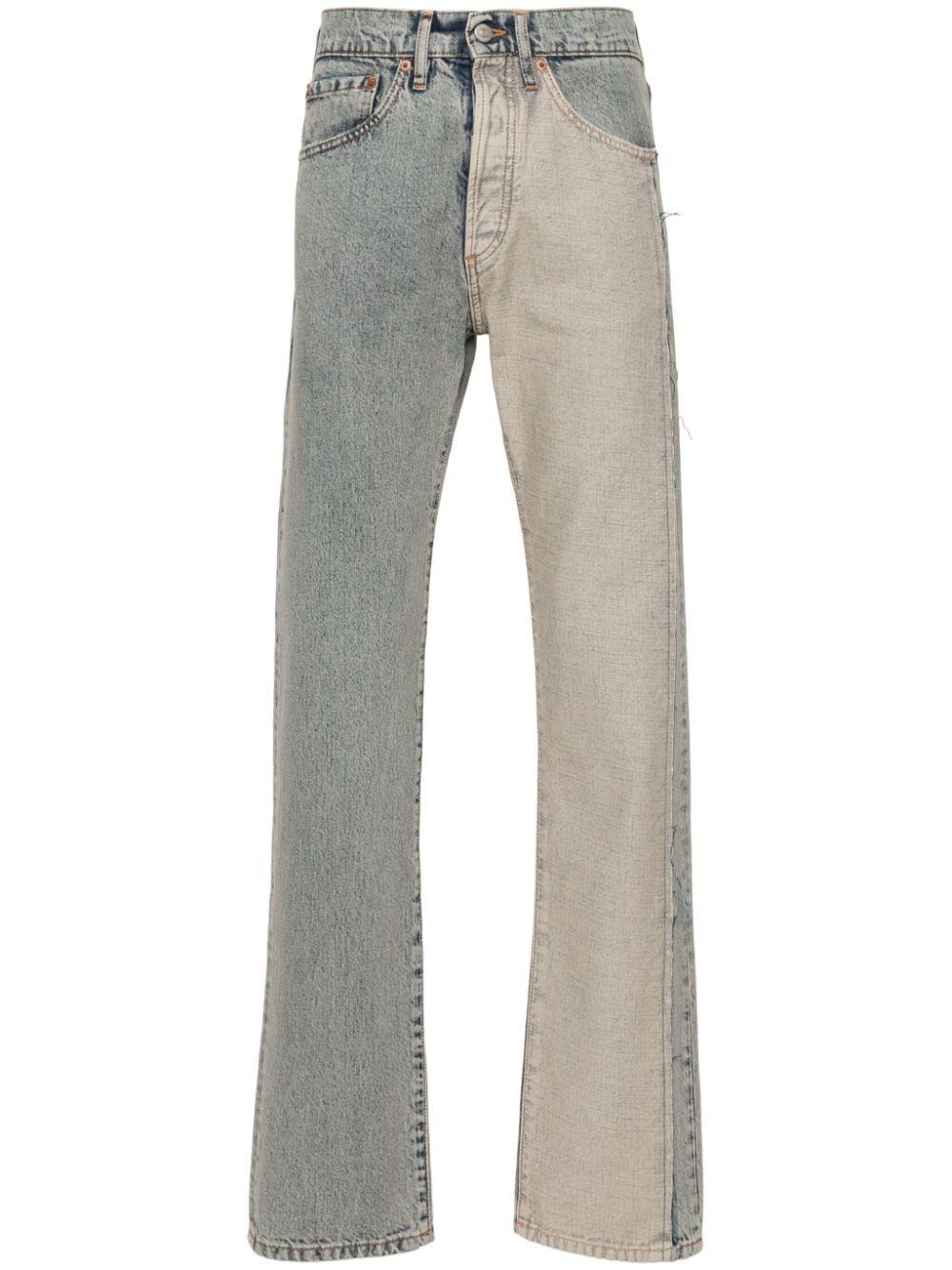 MM6 by Maison Martin Margiela Men´s Grey Panelled Straight 