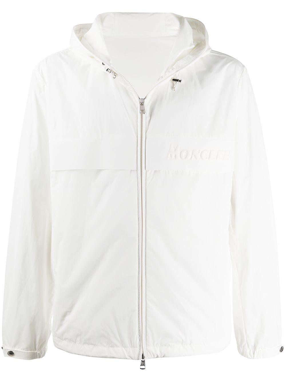 Moncler Soft Shell Jacket in White for Men | Lyst Australia
