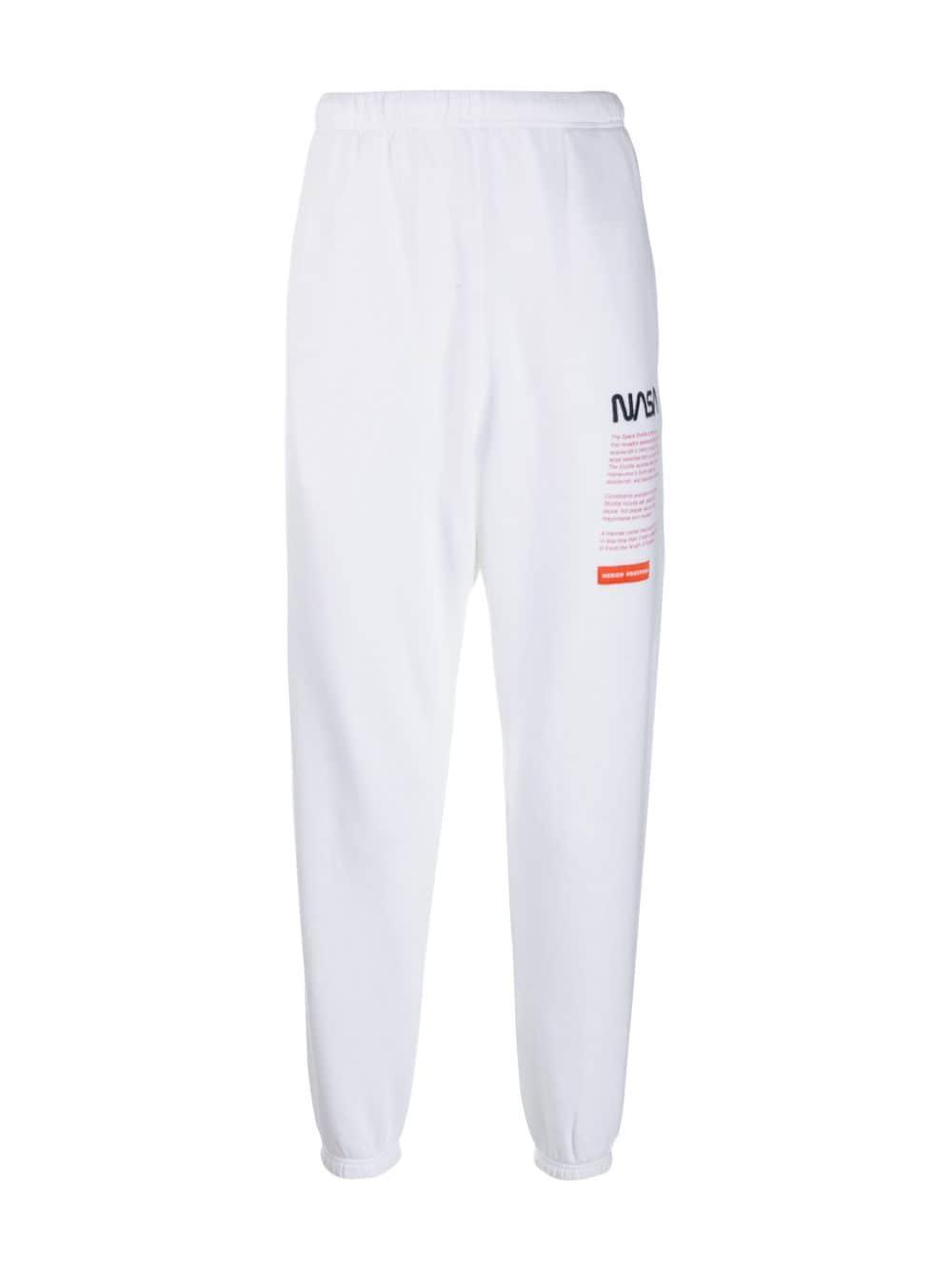 nasa white sweatpants