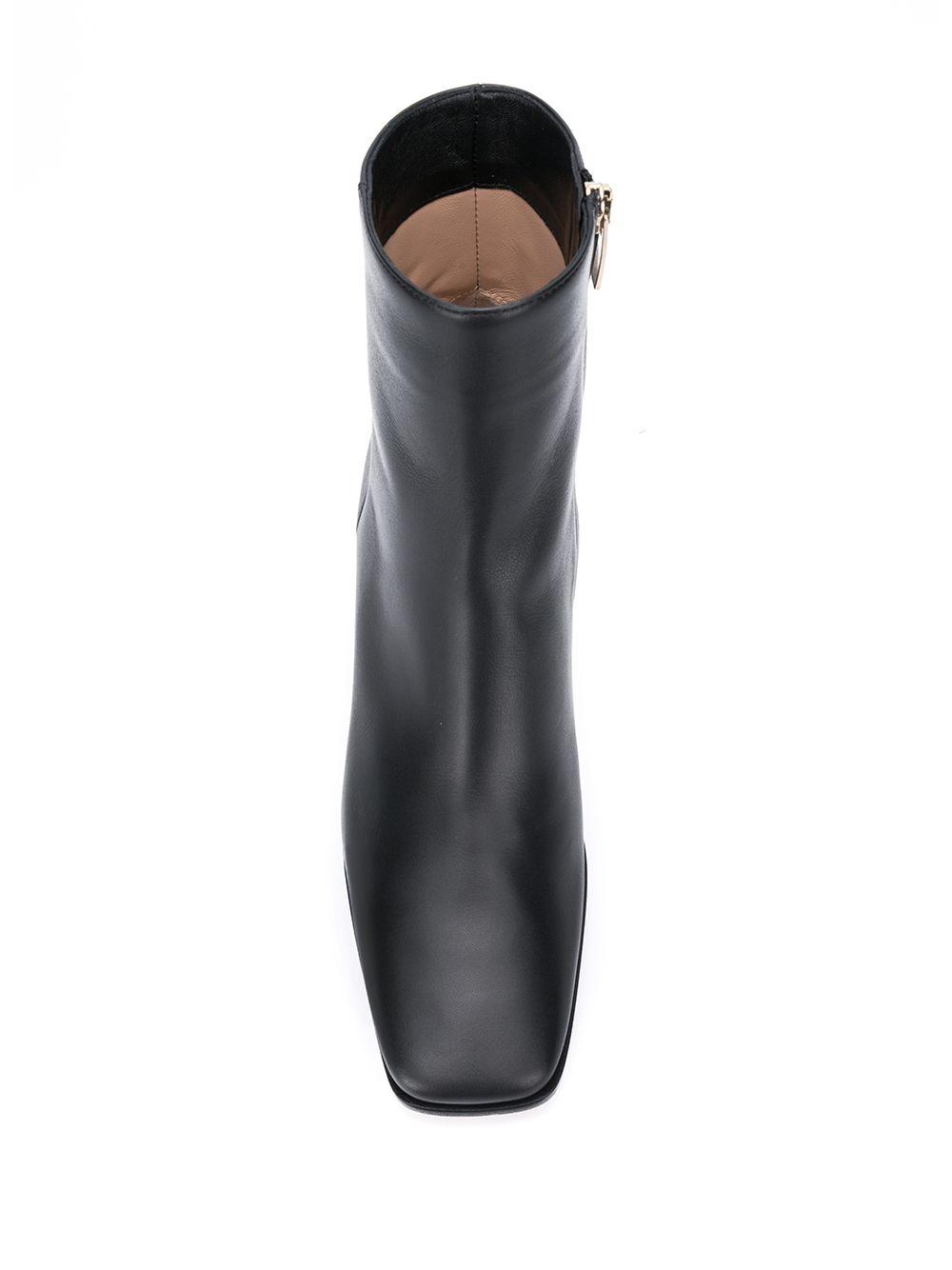 gianvito rossi square toe boots