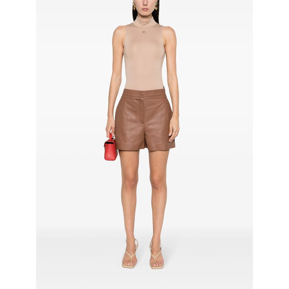 ショートパンツ FENDI SS25 Embroidered viscose shorts (FZR812AUHS F1RX0) Fendi | Shorts | Fendi Women Embroidered Viscose Shorts