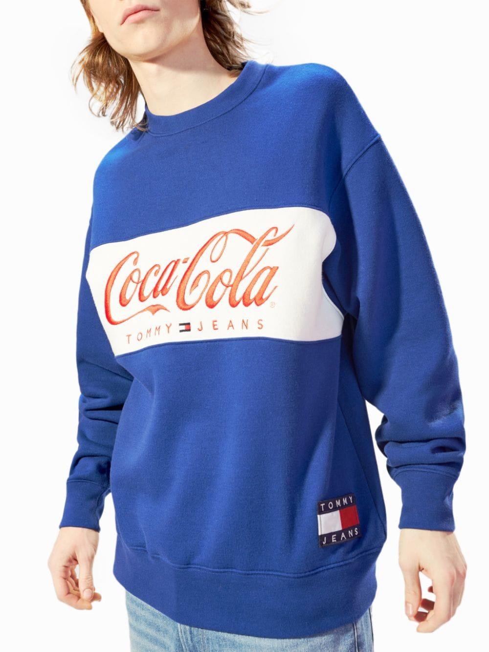Tommy Hilfiger Denim X Coca-cola Crew Sweat in Blue for Men | Lyst