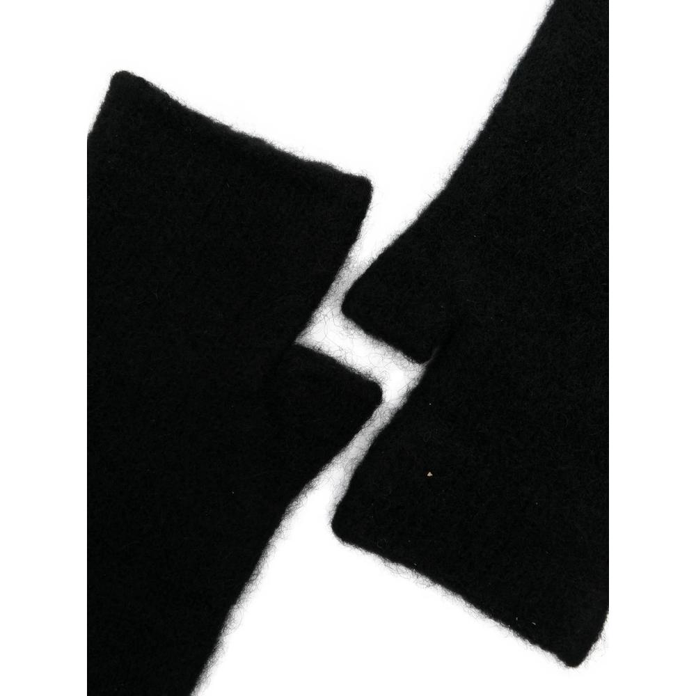 Isabel Benenato Fingerless Gloves in Black for Men | Lyst