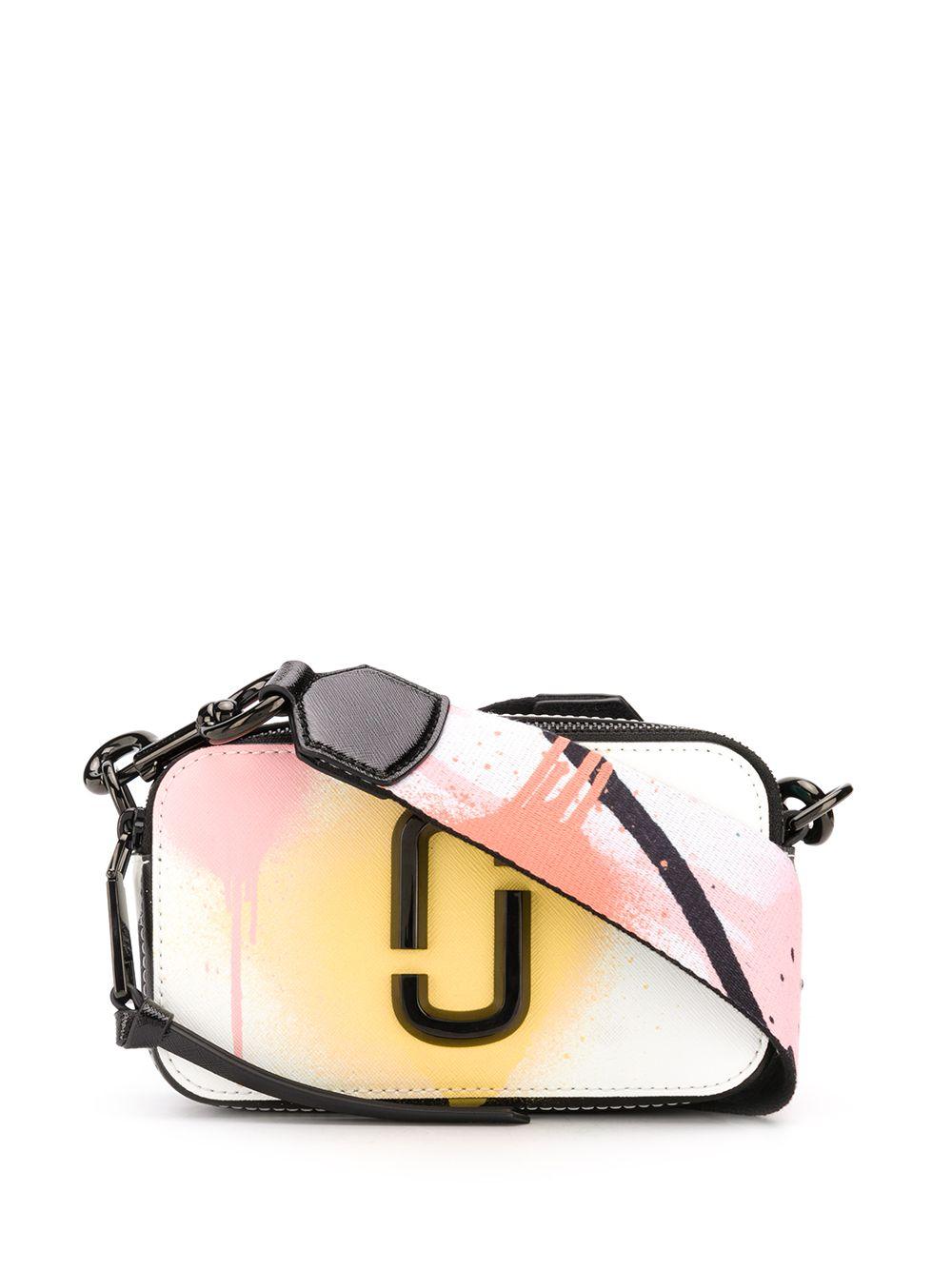 Marc Jacobs The Snapshot Spray Paint Bag in White | Lyst