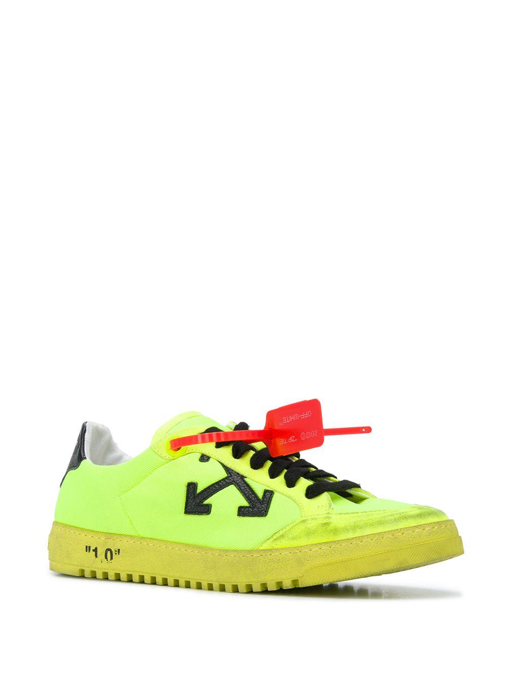 off white trainers yellow