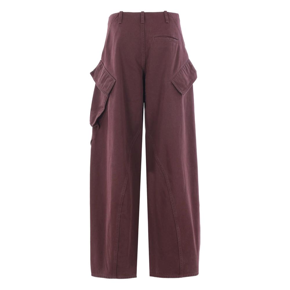パンツ Alaia Cargo trousers with knit band Beige ALAÏA CARGO TROUSERS WITH KNIT BAND | ALAÏA OM