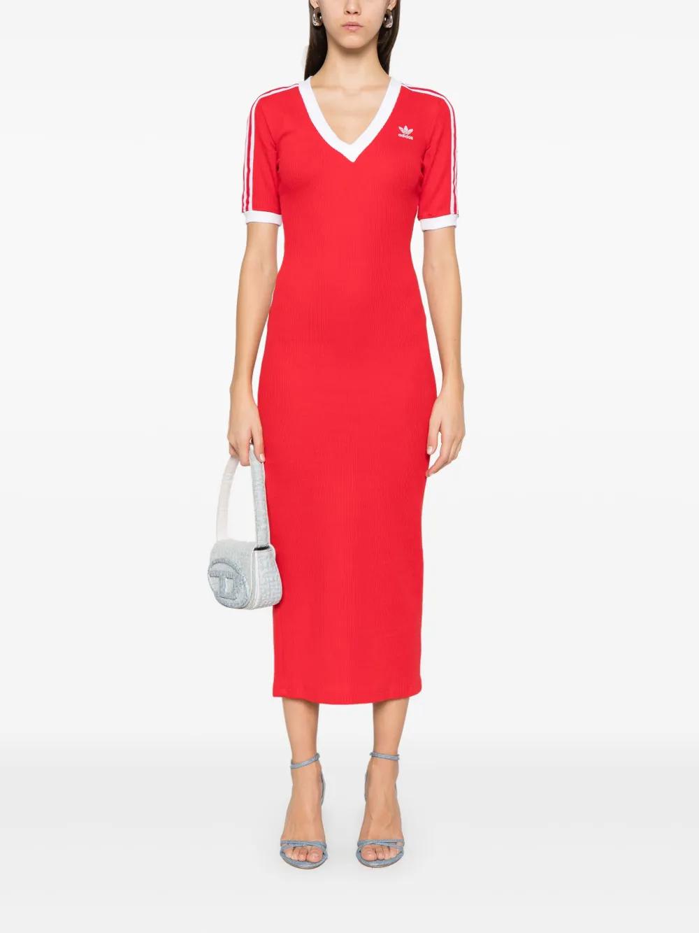 Midi Dresses Red And White Adidas Dress Adidas Adicolor Maxi Dress In Red Lyst UK Midi Dresses Red And White Adidas Dress Adidas Adicolor Maxi Dress In Red Lyst UK