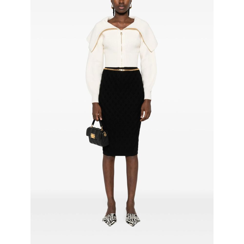 ワンピース ELISABETTA FRANCHI Women Mid Skirts AM74S52E2193 WHITE Elegant Elisabetta Franchi Skirts | Buy them at our online shop