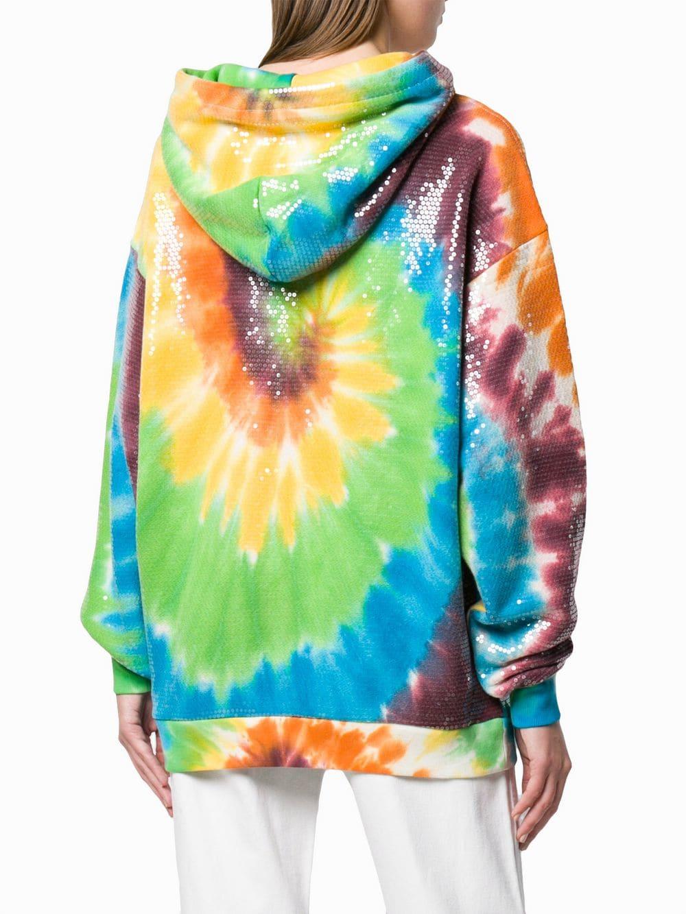 sequin tie dye sweatshirt