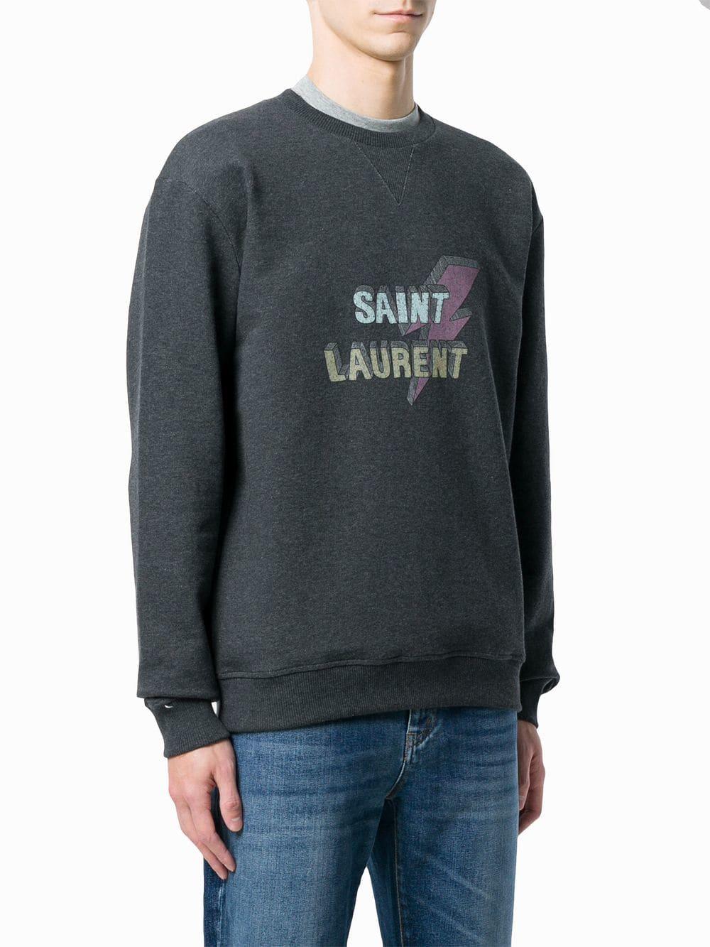 ysl grey sweatshirt