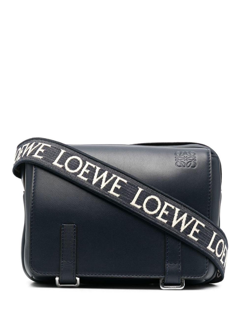 Loewe Xs Military Messenger Bag in Blue for Men Lyst