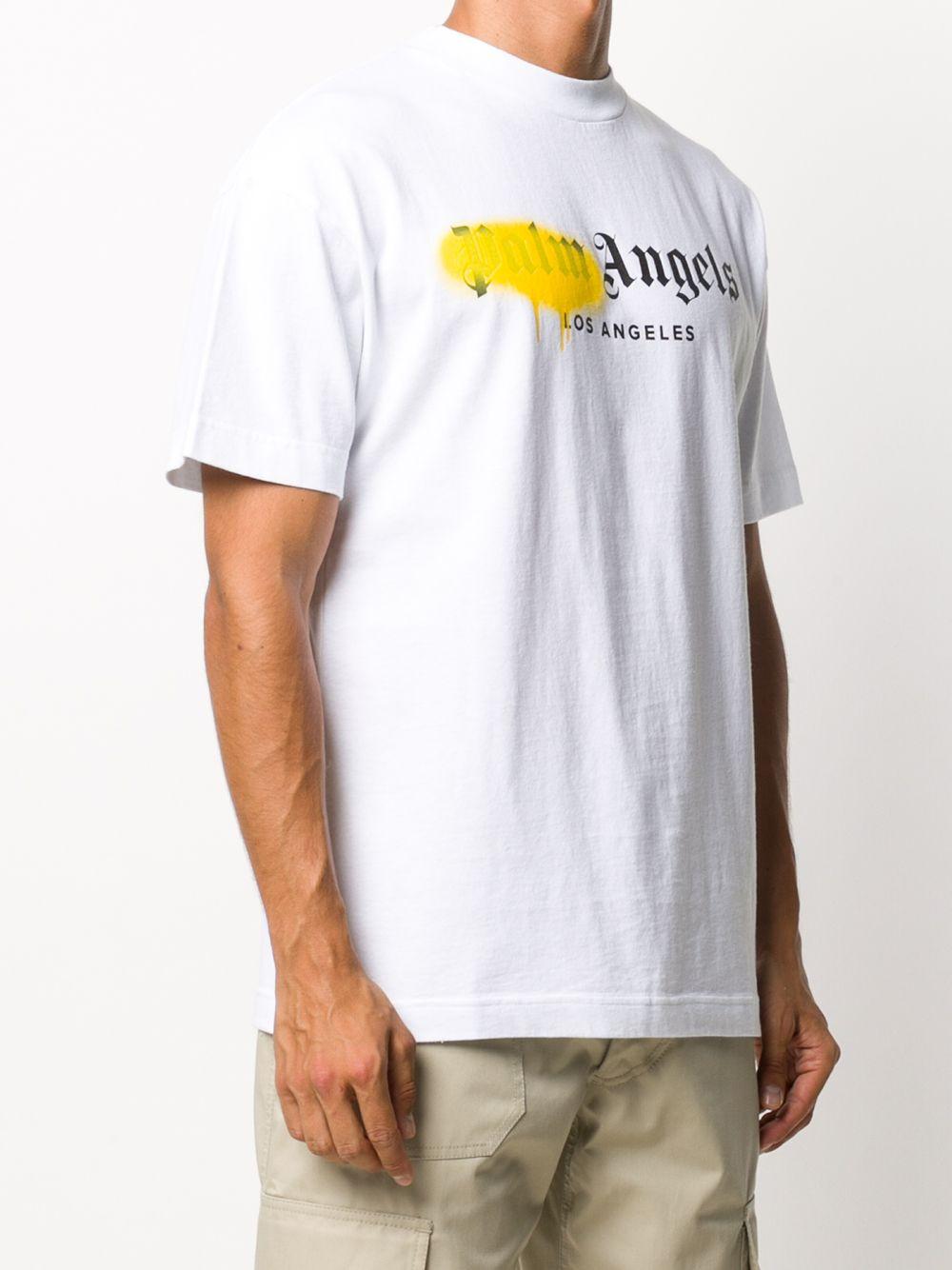 L.a. Spray Paint Logo T-shirt White 